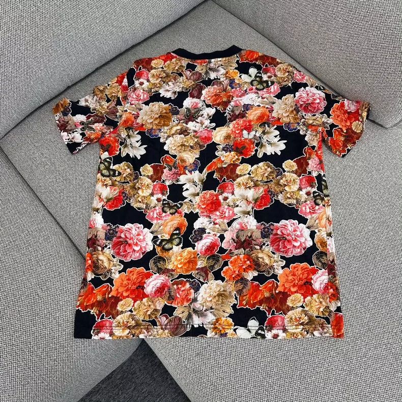 Givenchy Givenchy Floral Printed Short Sleeve T-shirt Size US XS / EU 42 / 0 - 1 Thumbnail