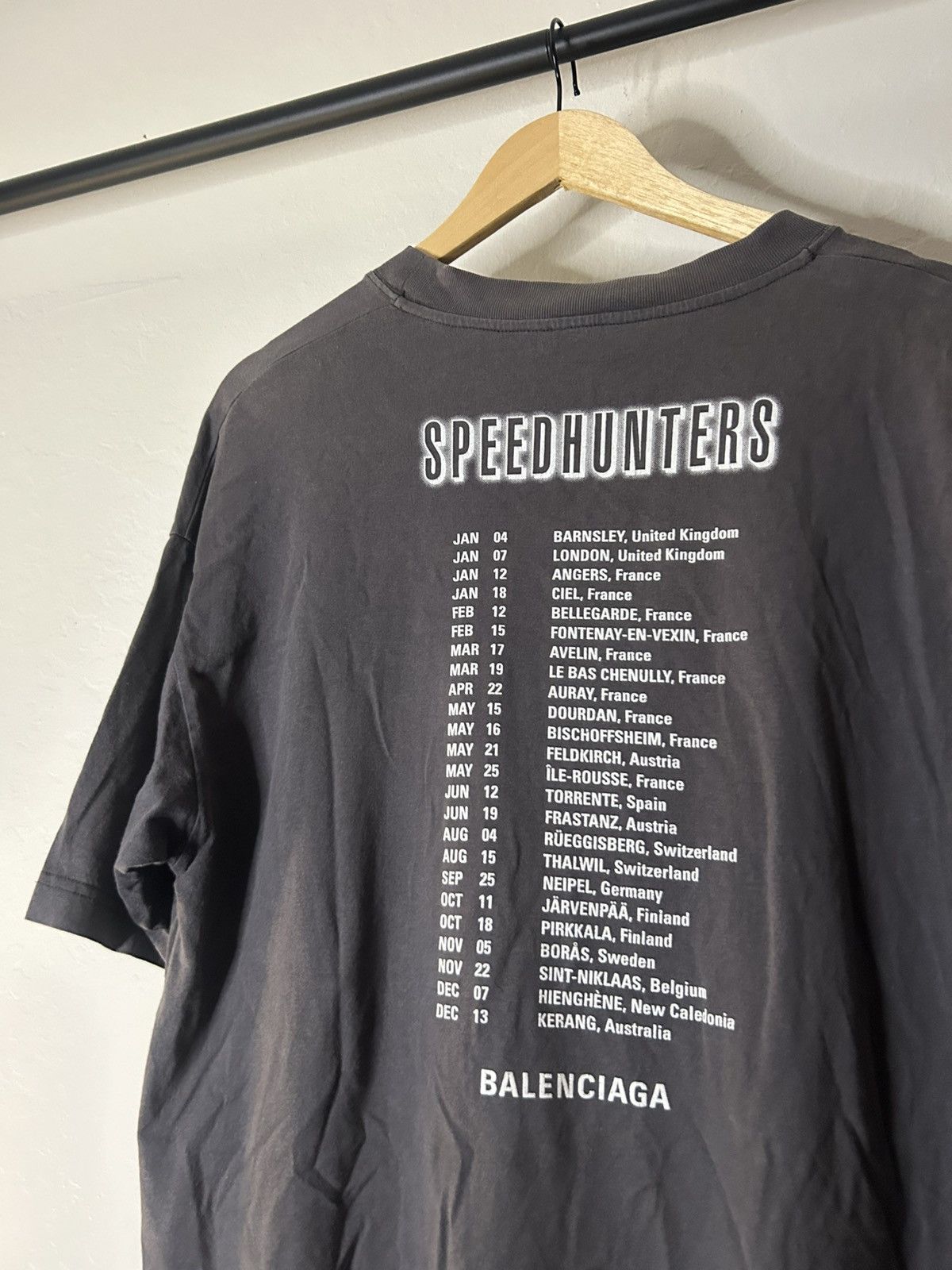 Balenciaga Balenciaga Speedhunter Tee Size US S / EU 44-46 / 1 - 4 Thumbnail