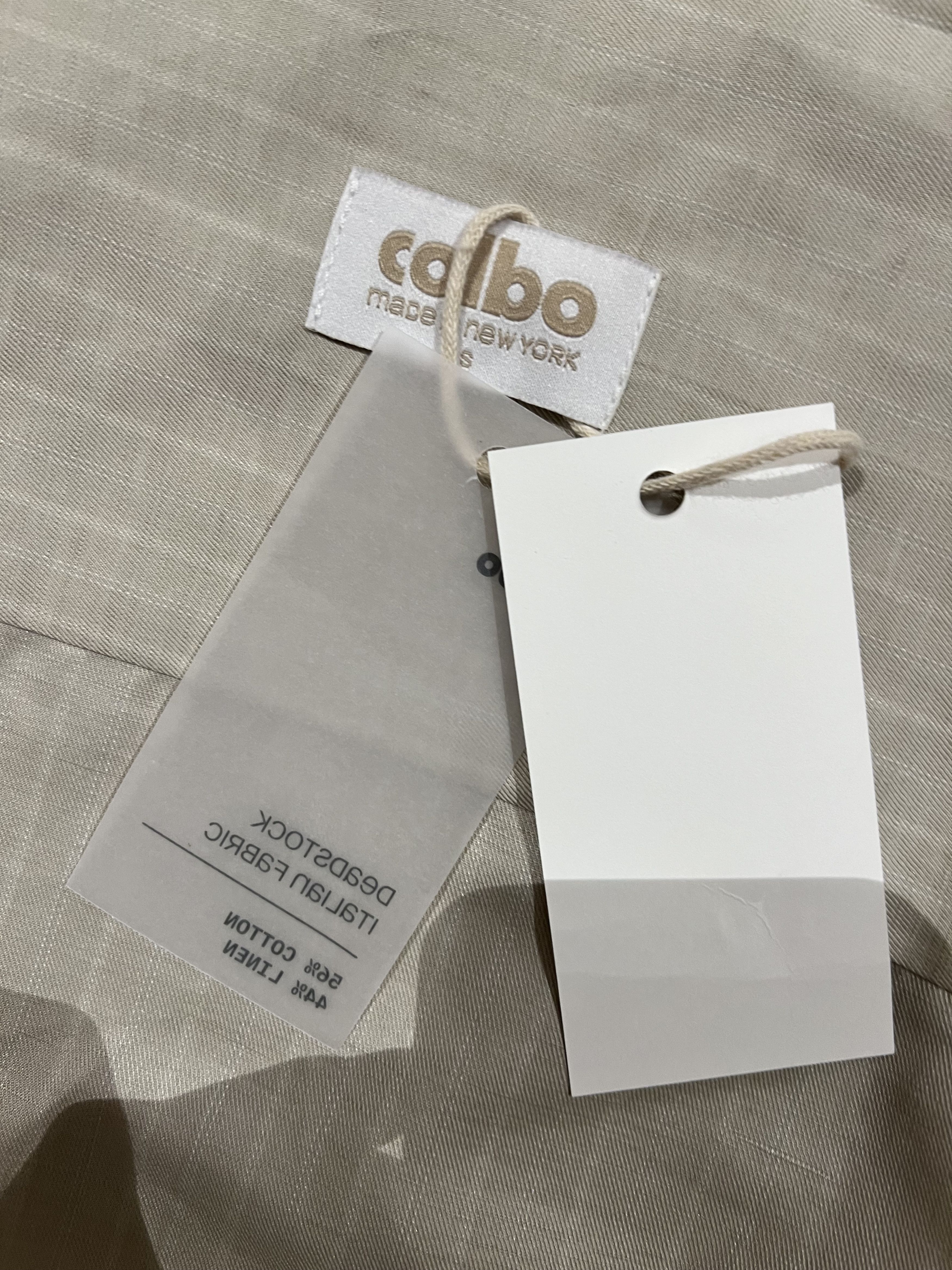 Colbo 💚 1/24 Colbo NYC Banaras Shirt Warm Gray Stripe Small NEW Size US S / EU 44-46 / 1 - 18 Thumbnail