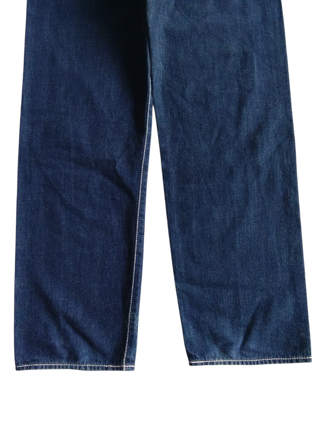 Japanese Brand RARE💥BURGLAR SELVEDGE BUCKLE BACK JAPANESE DENIM Size US 31 - 8 Thumbnail