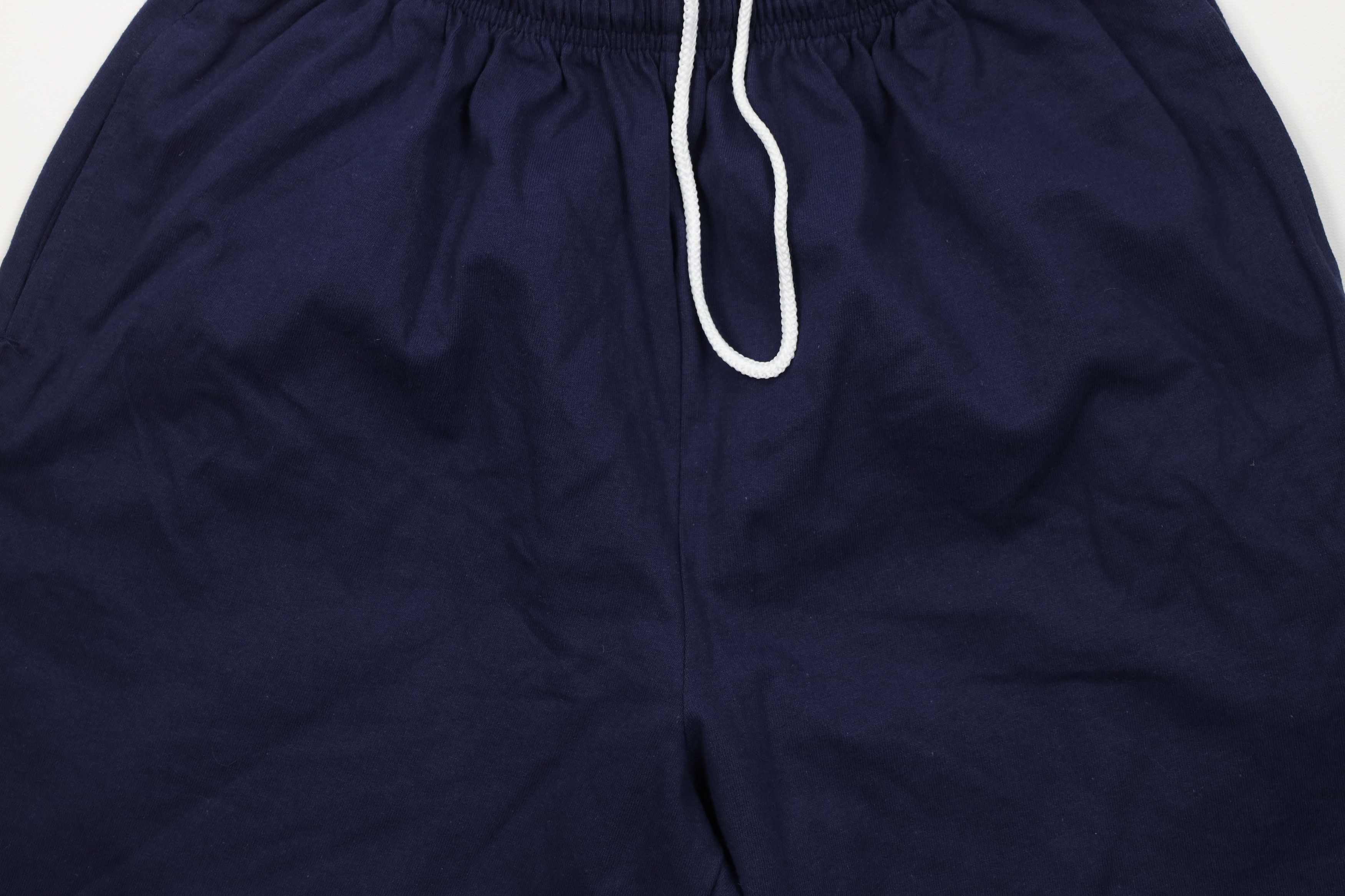 Vintage Vintage 90s Y2K Streetwear Heavyweight Cotton Shorts Blue Size US 34 / EU 50 - 3 Thumbnail