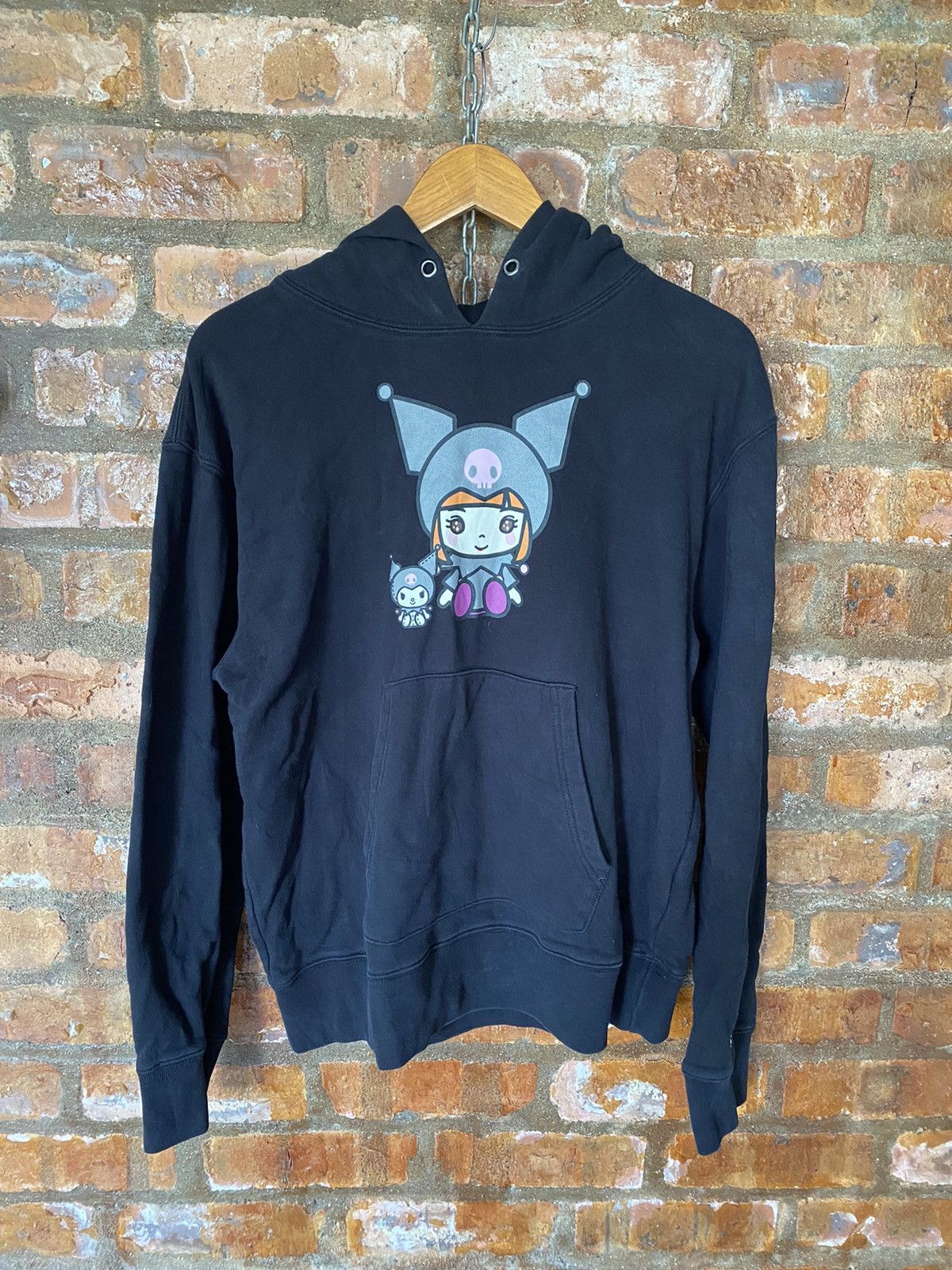 Anime × Japanese Brand × Ne-Net Sanrio Kuromi X Sakura Hello kitty hoodie Size L / US 10 / IT 46 - 2 Thumbnail