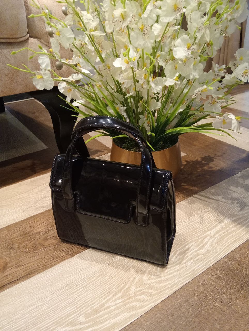 agnes b. AGNES B. VOYAGE MINI BAG - BLACK Size ONE SIZE - 6 Thumbnail