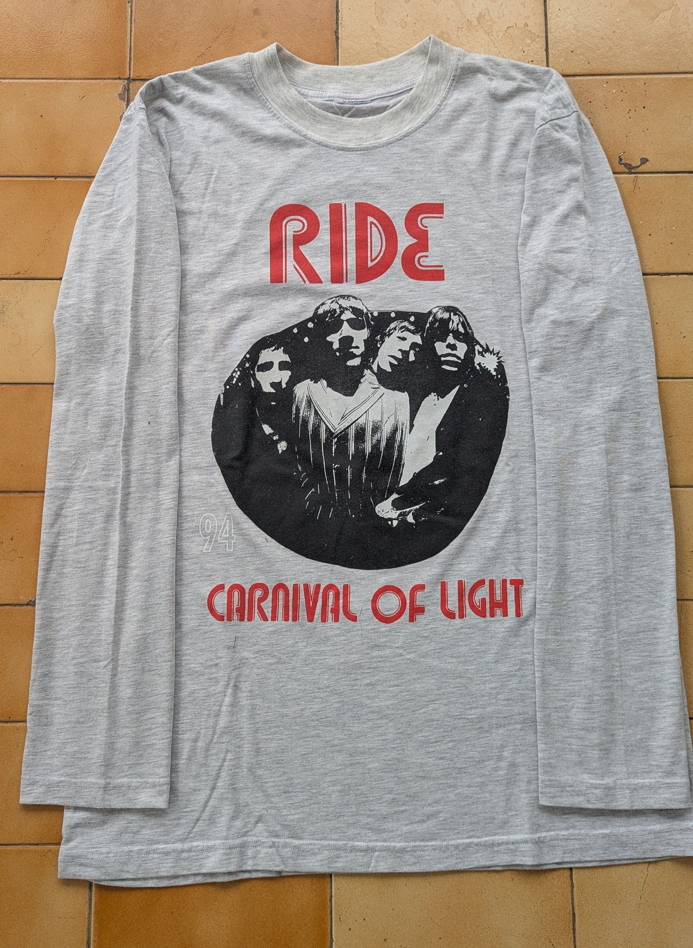 Band Tees × Rare × Vintage VINTAGE RIDE BAND CARNIVAL OF LIGHT | Grailed