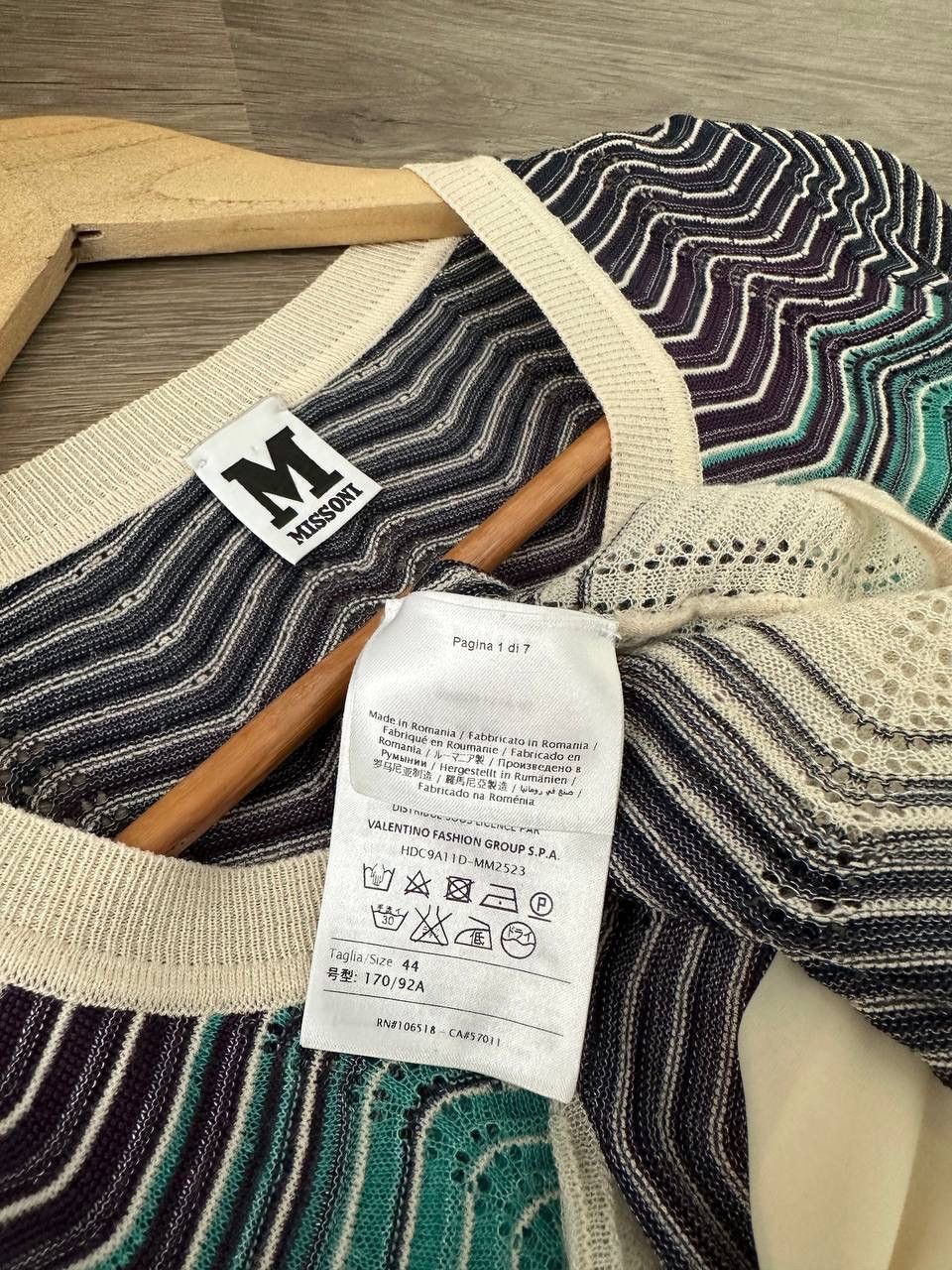 Missoni × Vintage Vintage Missoni Women’s Multicolour Dress Size M / US 6-8 / IT 42-44 - 11 Thumbnail
