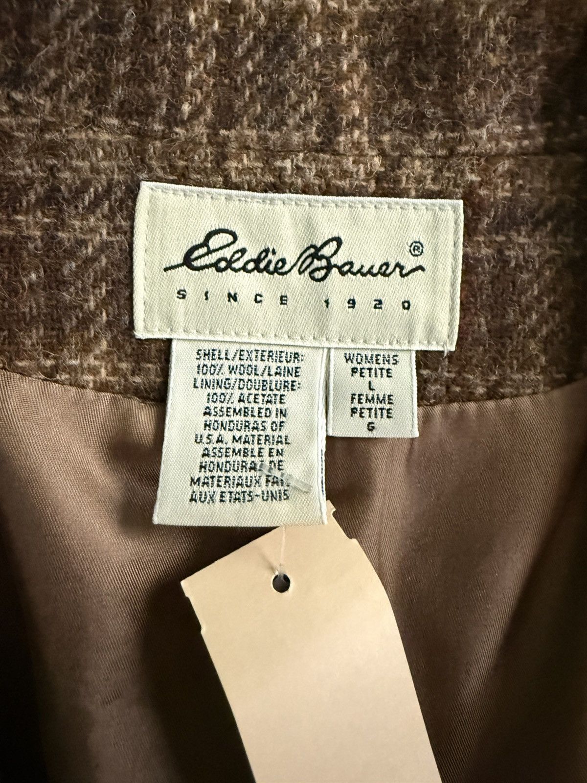 Eddie Bauer Vintage Eddie Bauer Women’s Blazer Size L / US 10 / IT 46 - 3 Thumbnail