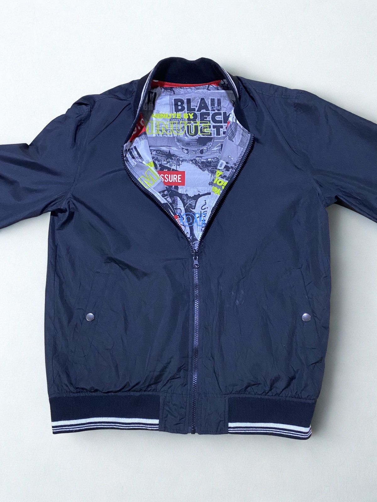 Other Reversible Graphic Bomber Jacket Streetwear Full Print Size US M / EU 48-50 / 2 - 3 Thumbnail