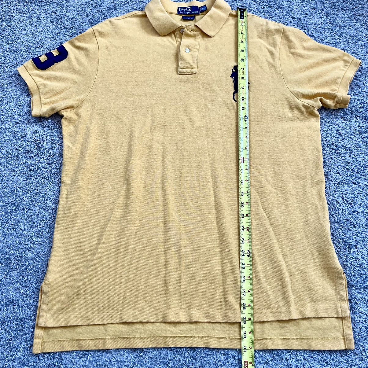 Polo Ralph Lauren × Wu-Tang Clan 🔴Polo Ralph Lauren Shirt Size XL Yellow Big Pony WuTang Size US XL / EU 56 / 4 - 9 Thumbnail
