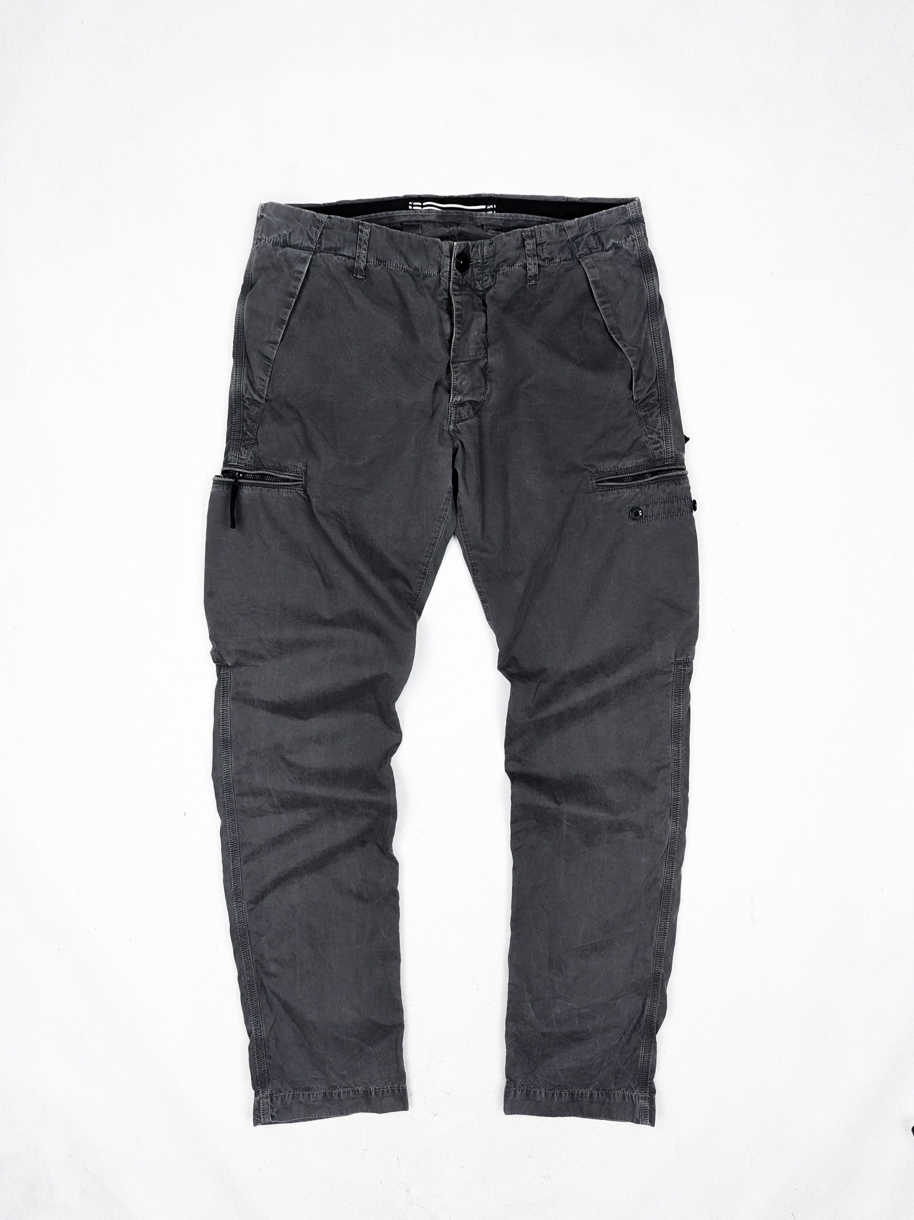 Stone Island Stone Island grey cargo pants trousers 33 Size US 33 - 1 Thumbnail