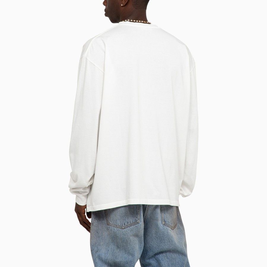1989 STUDIO o1d2blof1124 Long Sleeve T-Shirt in White Size US XXL / EU 58 / 5 - 5 Thumbnail