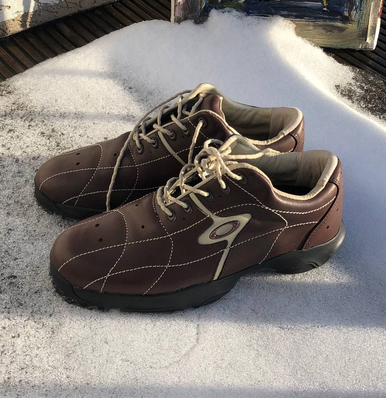 image of Oakley Golf Shoes in Brown, Men's (Size 9.5)