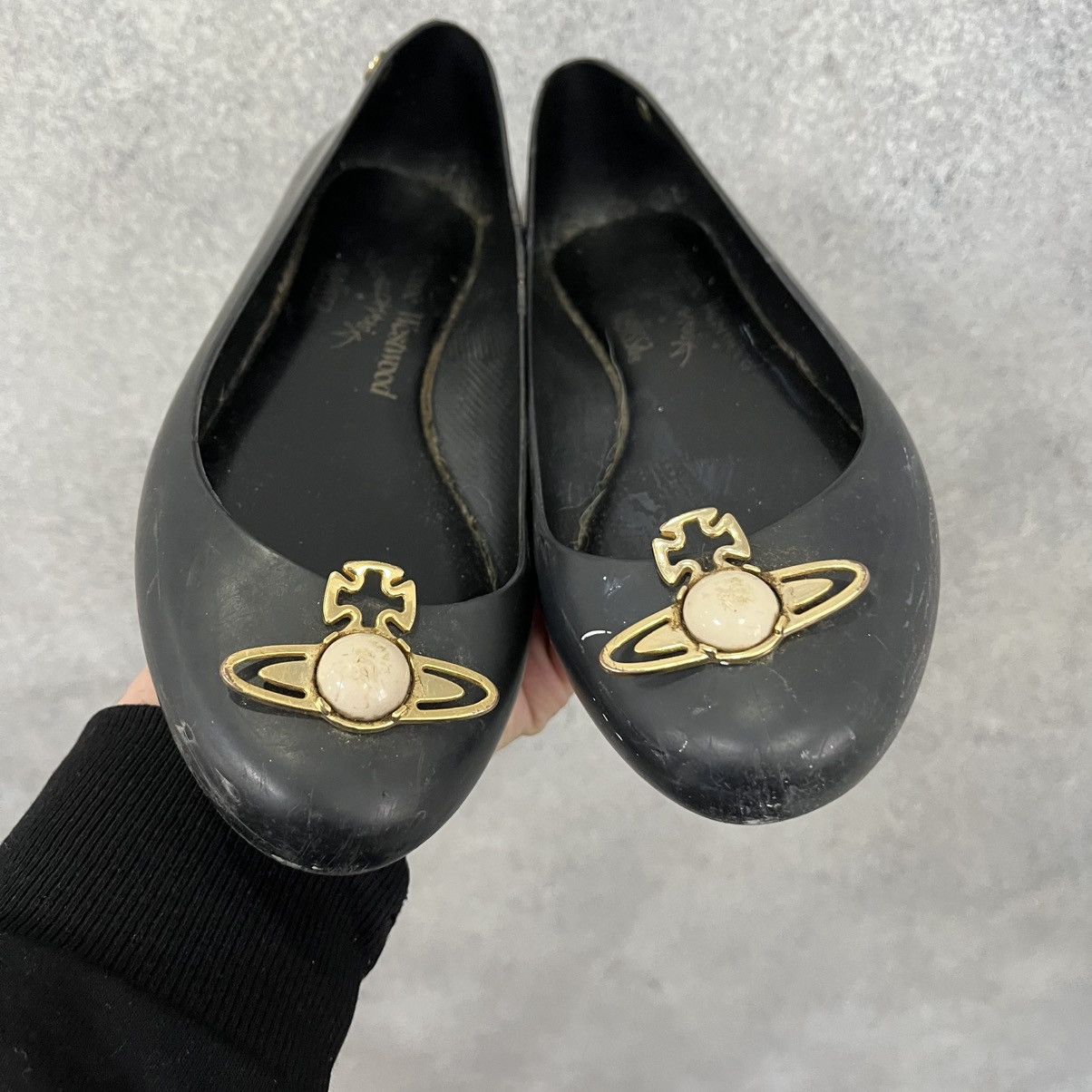 Vivienne Westwood Vivienne Westwood Melisa Anglomania Balet Orb Flats Size US 6.5 / IT 36.5 - 4 Thumbnail