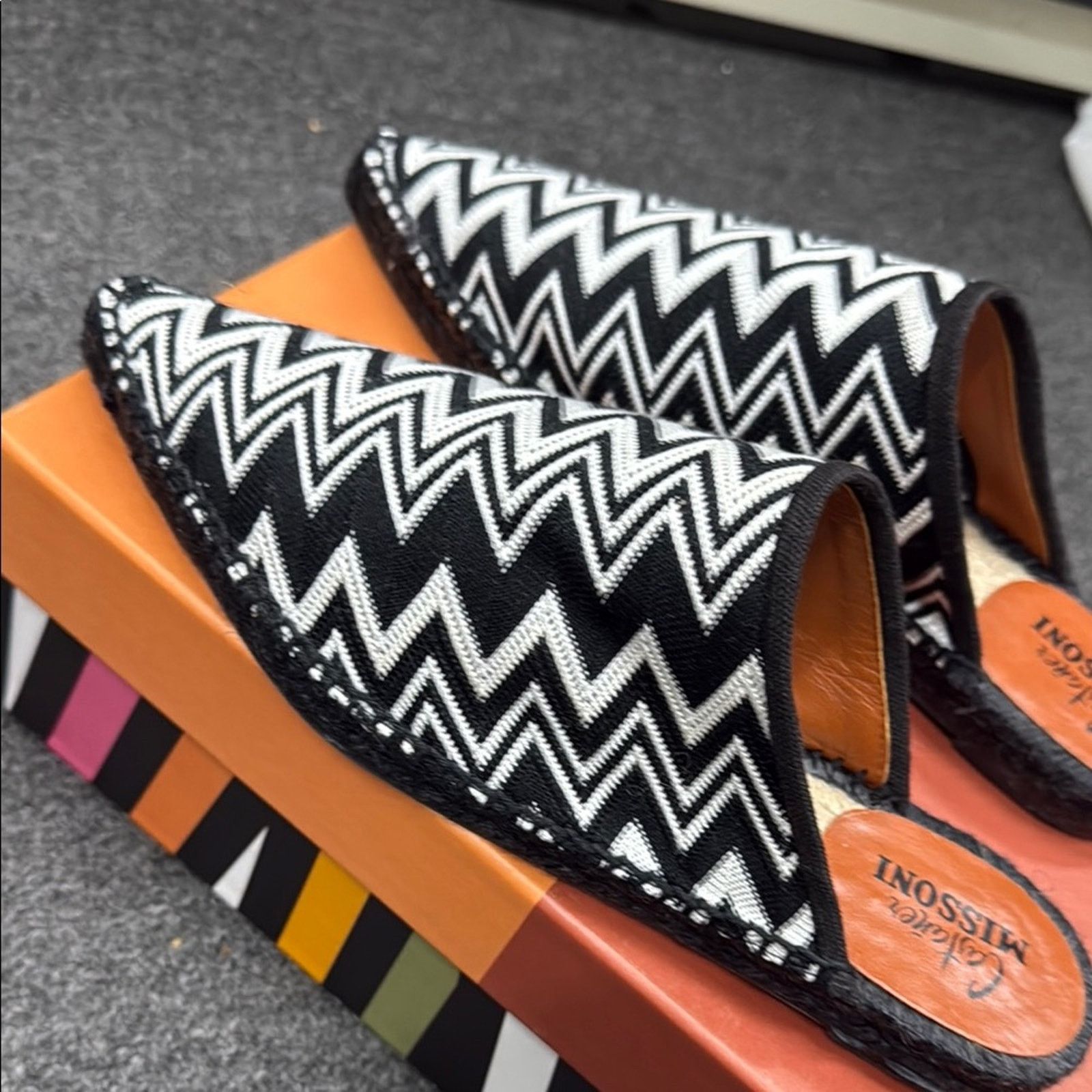 Missoni NWT Castaner Missoni Zigzag espadrilles loafer Size 37 US 7 Size US 7 / IT 37 - 4 Thumbnail