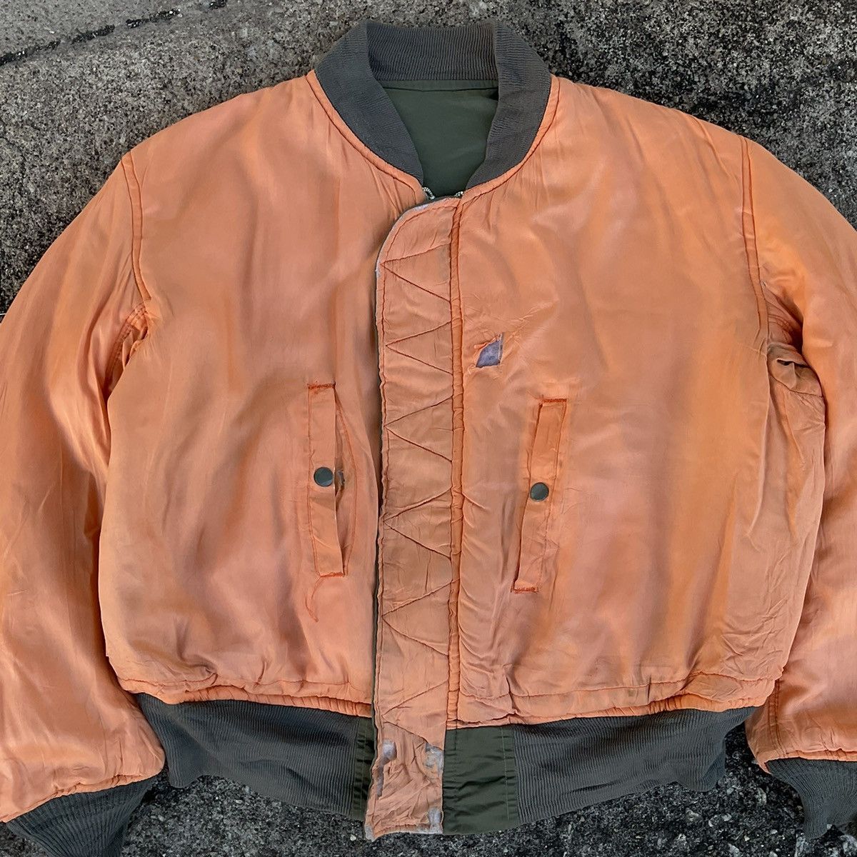 Avirex Vintage Avirex Reversible MA-1 Bomber Flight Jacket Size US L / EU 52-54 / 3 - 11 Thumbnail