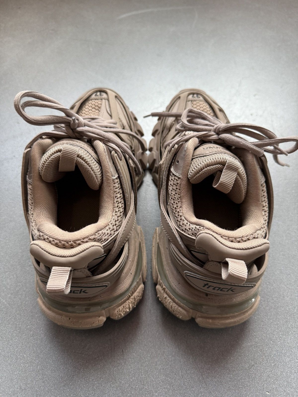 Balenciaga Balenciaga Track Sneaker Recycled Sole Beige Size 40 / 7W Size US 7 / IT 37 - 5 Thumbnail