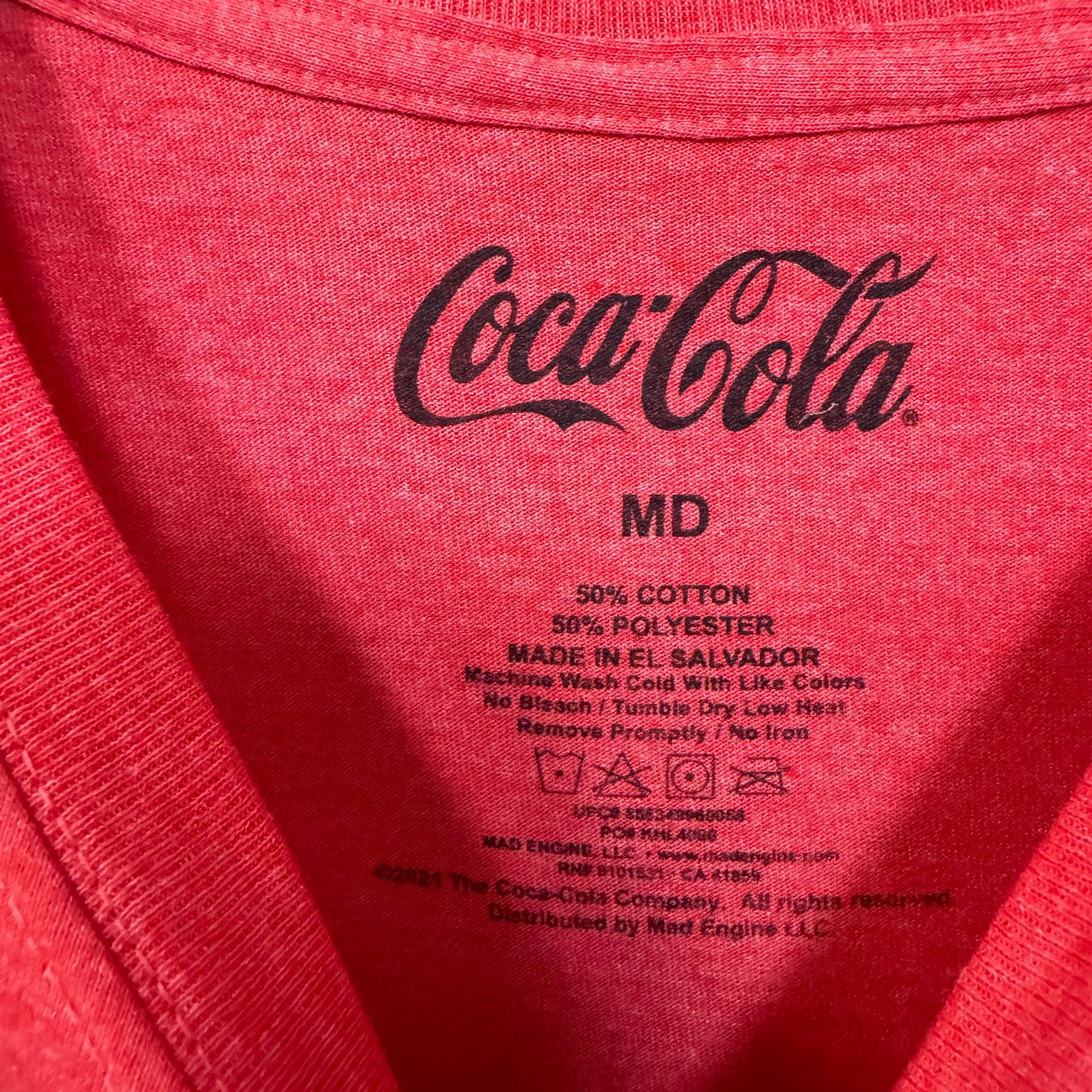 Coca Cola Enjoy Coca-Cola Classic Coke Products Slogan Promo Tee M Size US M / EU 48-50 / 2 - 4 Thumbnail