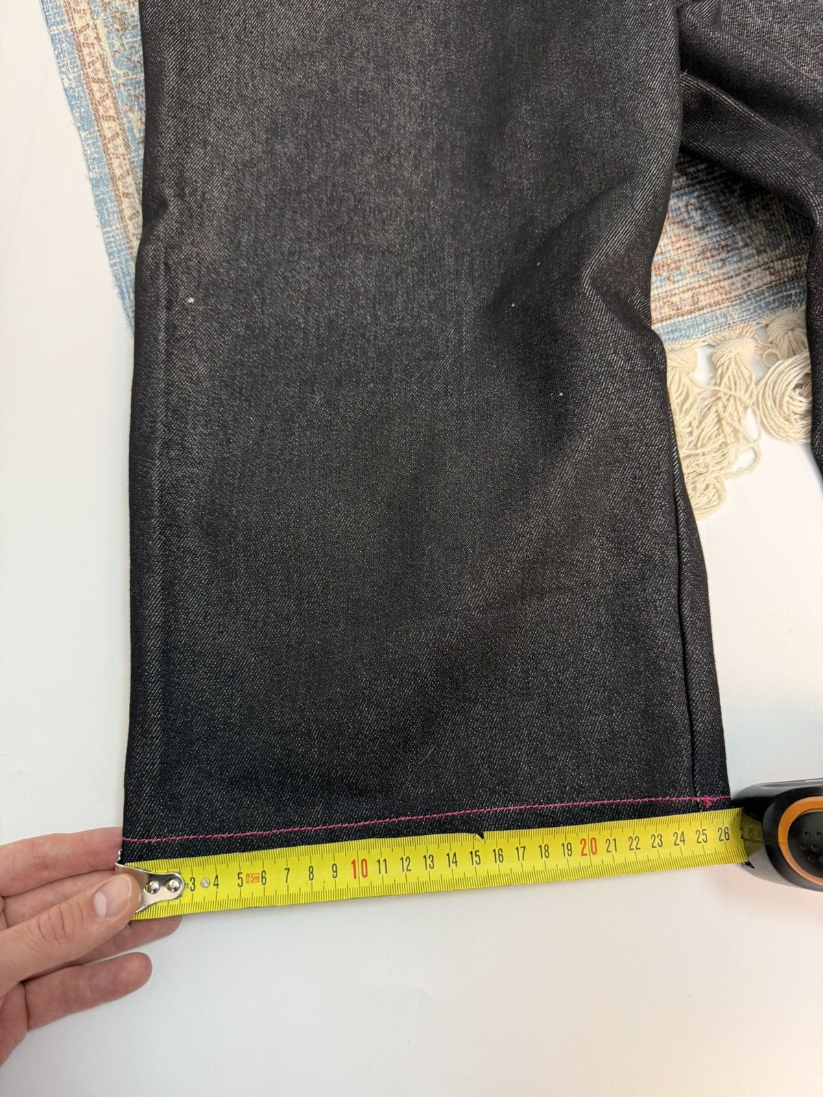 Vaquera Vaquera SS 2019 Baggy Oversized Denim Pants Size US 29 - 10 Thumbnail