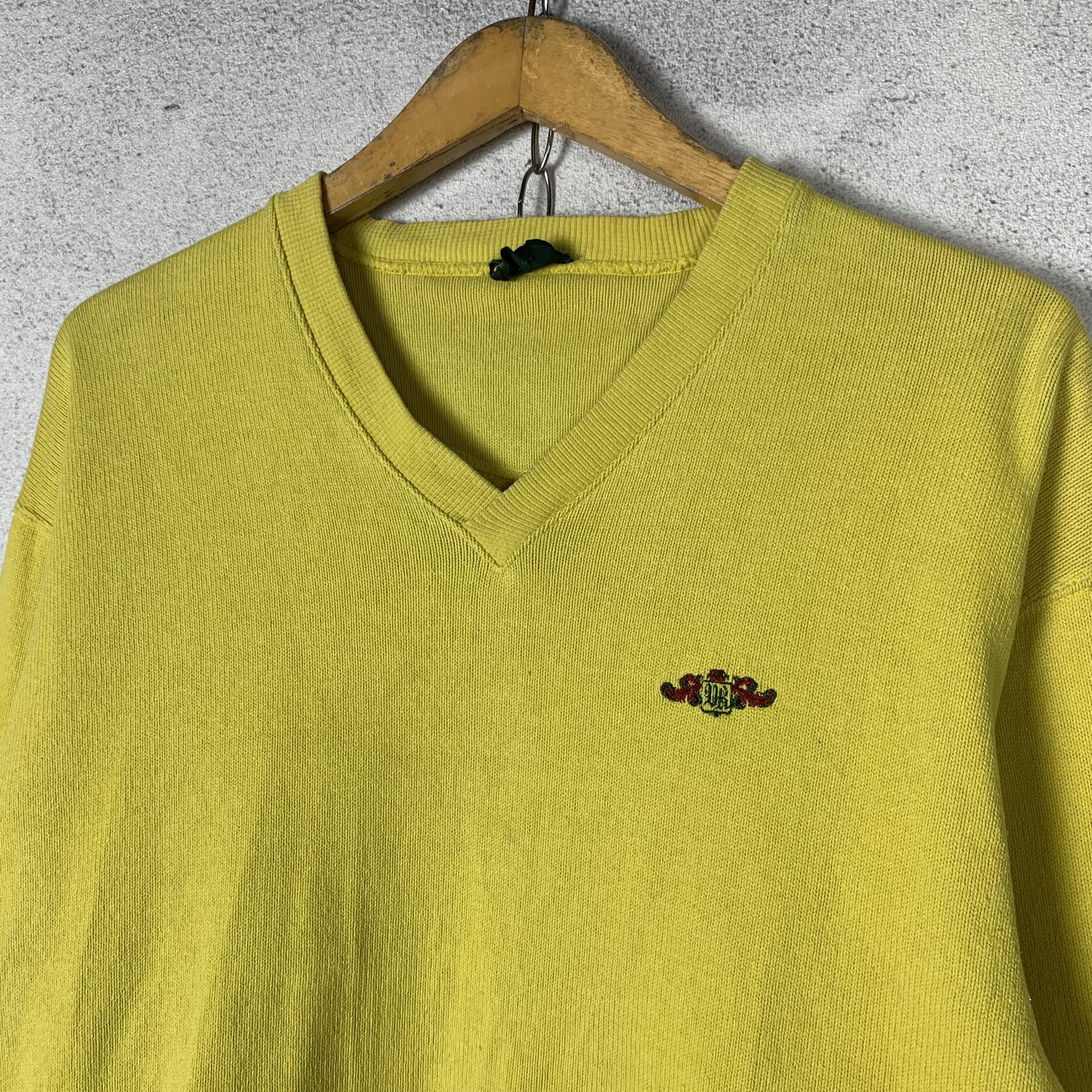 Vintage Vintage 9th Clothing Jumper Vneck Sweater Spirit Of England Size US S / EU 44-46 / 1 - 2 Thumbnail