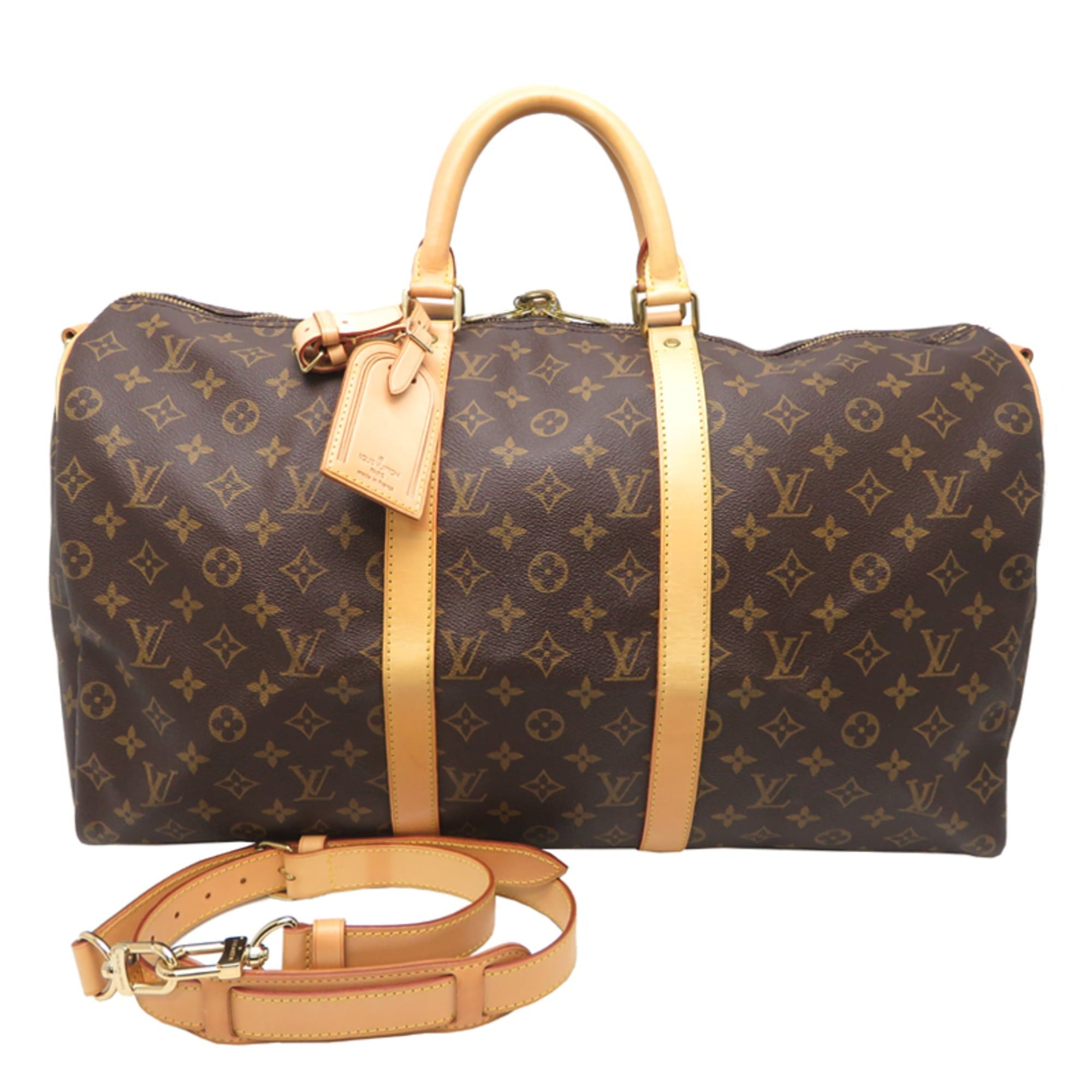 Louis Vuitton Louis Vuitton Keepall Bandoulière 50 Women's/Men's Boston Bag M41416 Monogram Brown Size ONE SIZE - 1 Thumbnail