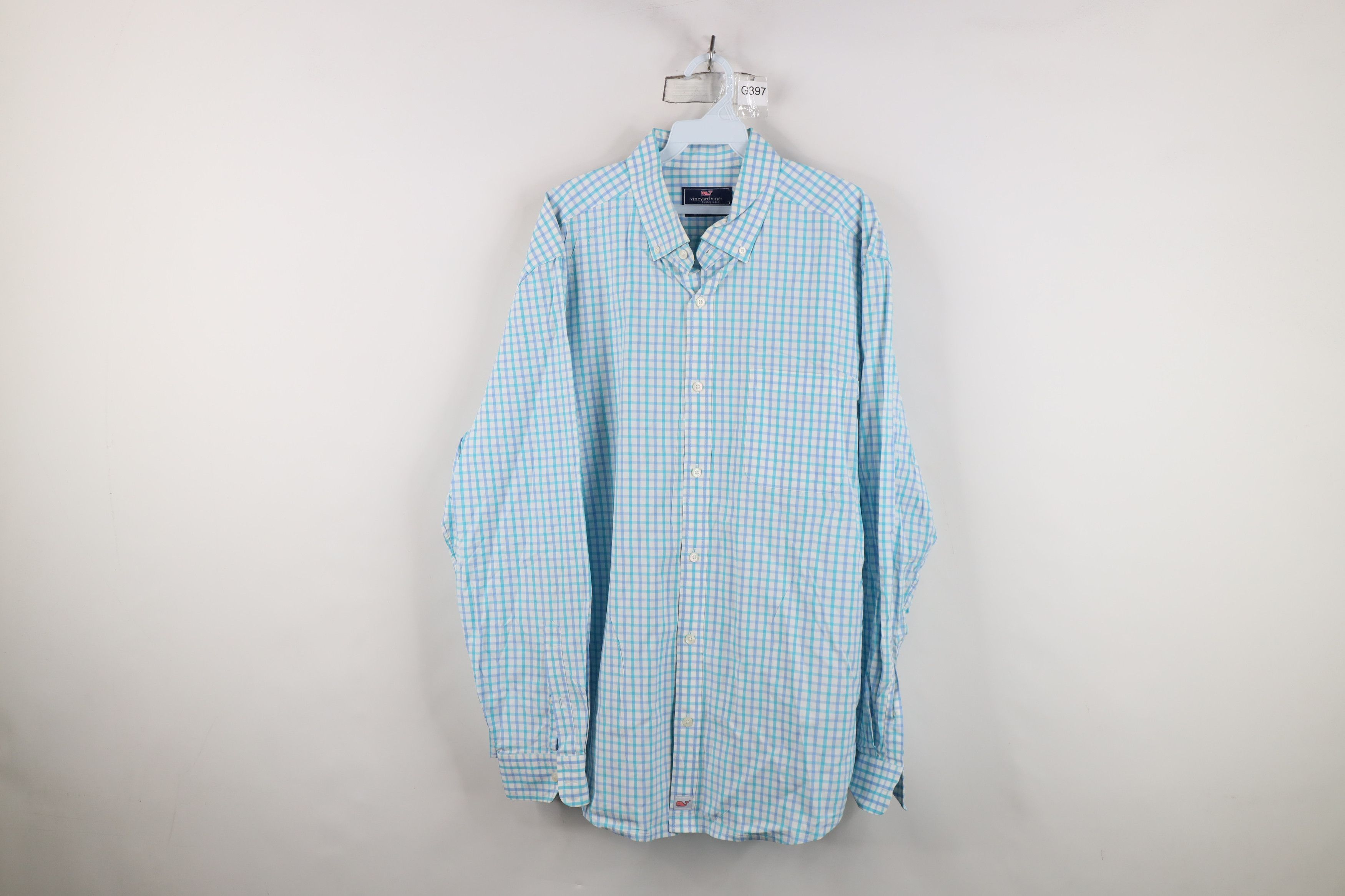 Vineyard Vines Vineyard Vines Fit Murray Stretch Collared Button Down Shirt Size US XL / EU 56 / 4 - 1 Thumbnail