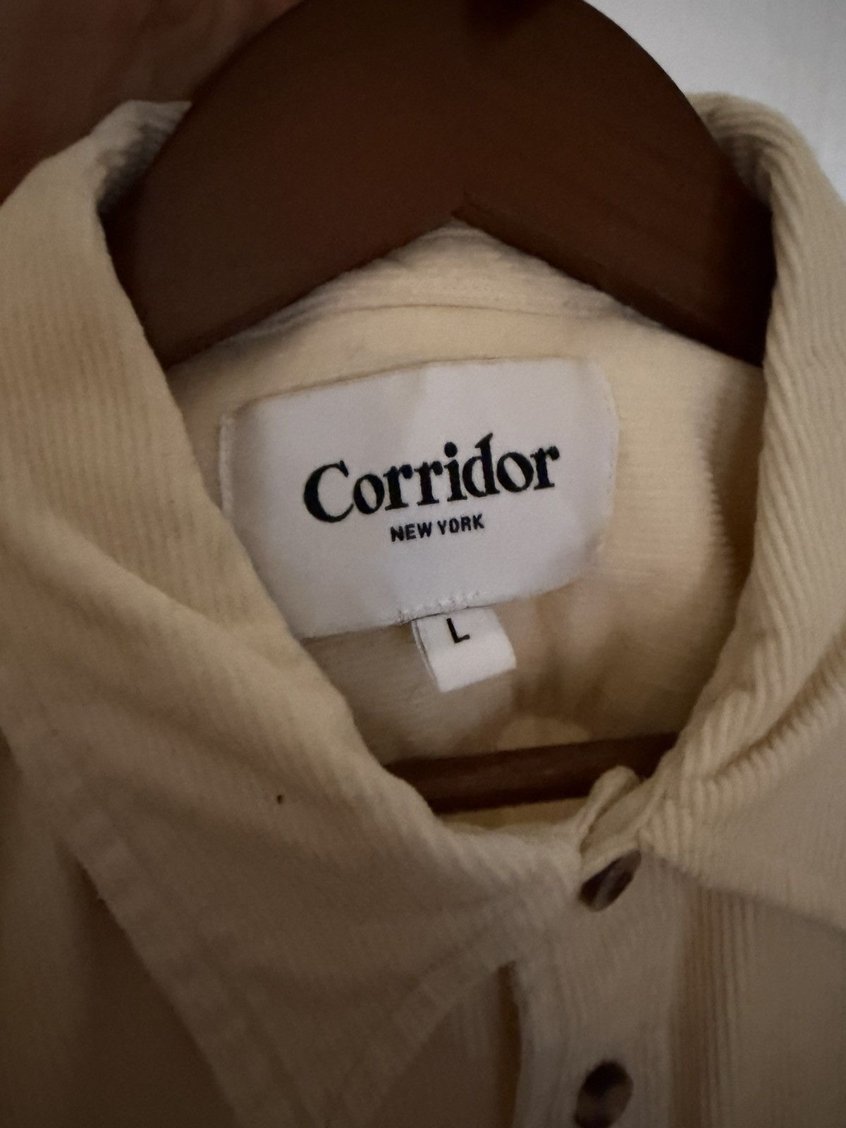 Corridor Corridor Corduroy Shirt — Yellow Size US L / EU 52-54 / 3 - 3 Thumbnail