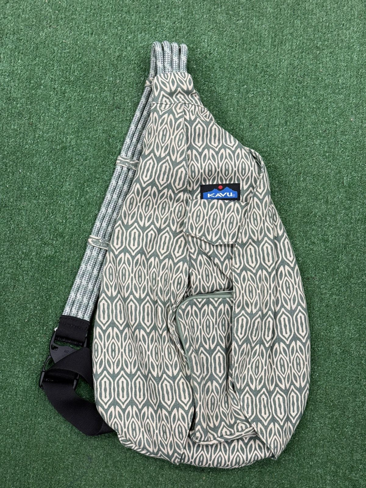 Kavu Rope Sling Bag in Green, Men's