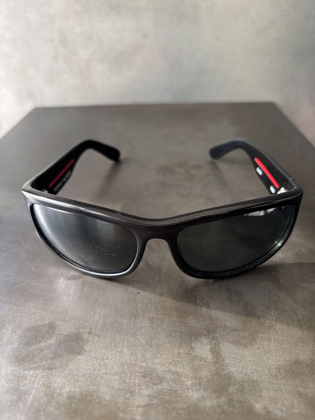 Tommy Hilfiger 1990s Vintage Tommy Hilfiger Sunglasses Sport 1997 1998 Y2K Size ONE SIZE - 7 Thumbnail