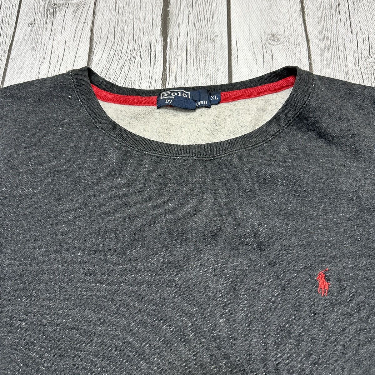 Vintage Vintage Polo sweatshirt Size US XL / EU 56 / 4 - 3 Thumbnail