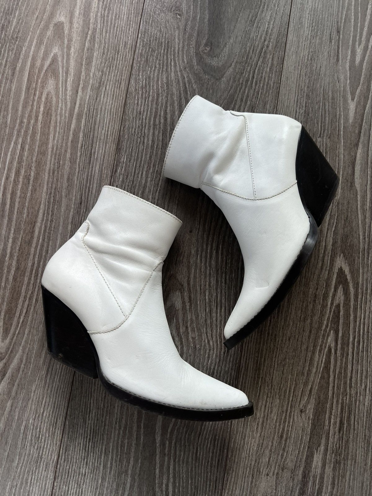 Zara Avant Garde Y2k Leather Opium Archival Zara Woman Boots Size US 6 / IT 36 - 1 Thumbnail