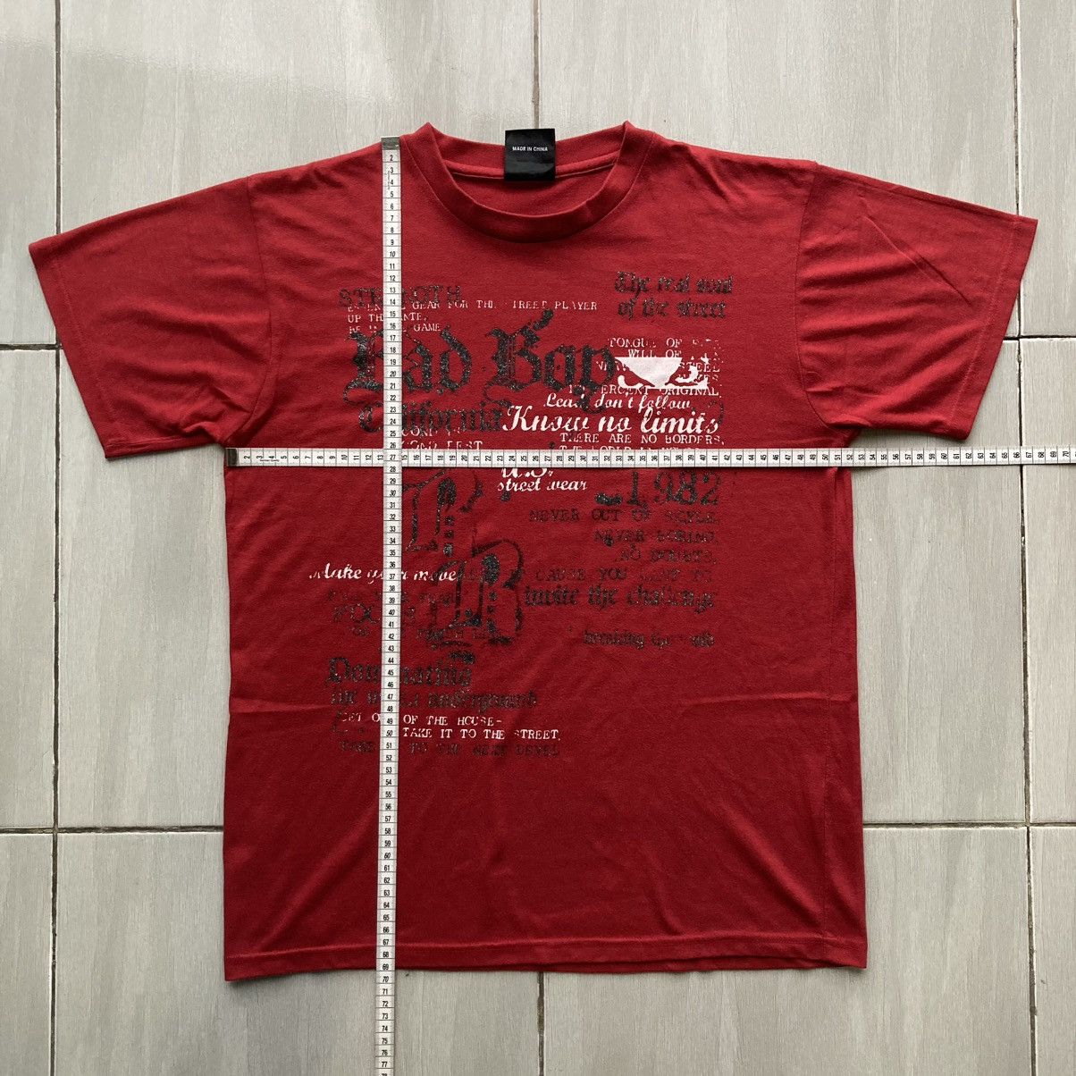 Japanese Brand × Vintage Japanese Brand Poem Vintage Y2k Streetwear Size US XL / EU 56 / 4 - 19 Thumbnail