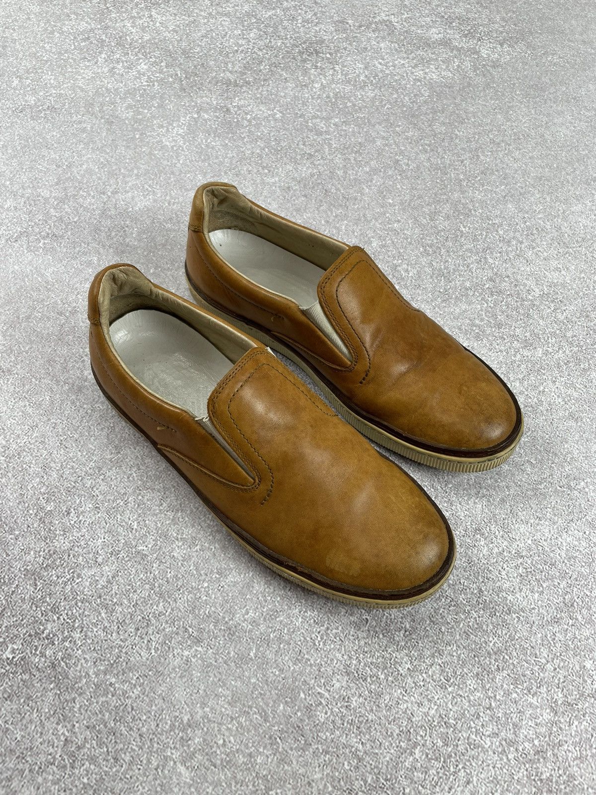 Maison Margiela Maison Margiela 22 Leather Slip On Sneakers Size US 7.5 / EU 40-41 - 1 Thumbnail