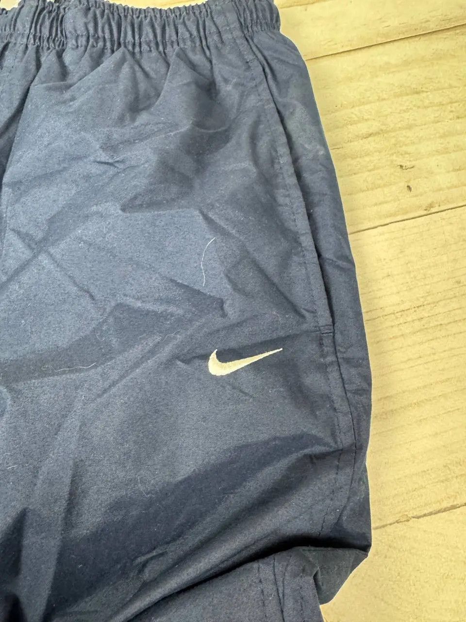 Nike Vintage Nike Track Pants 00s Swoosh Nylon Drill Y2K Size US 30 / EU 46 - 9 Thumbnail