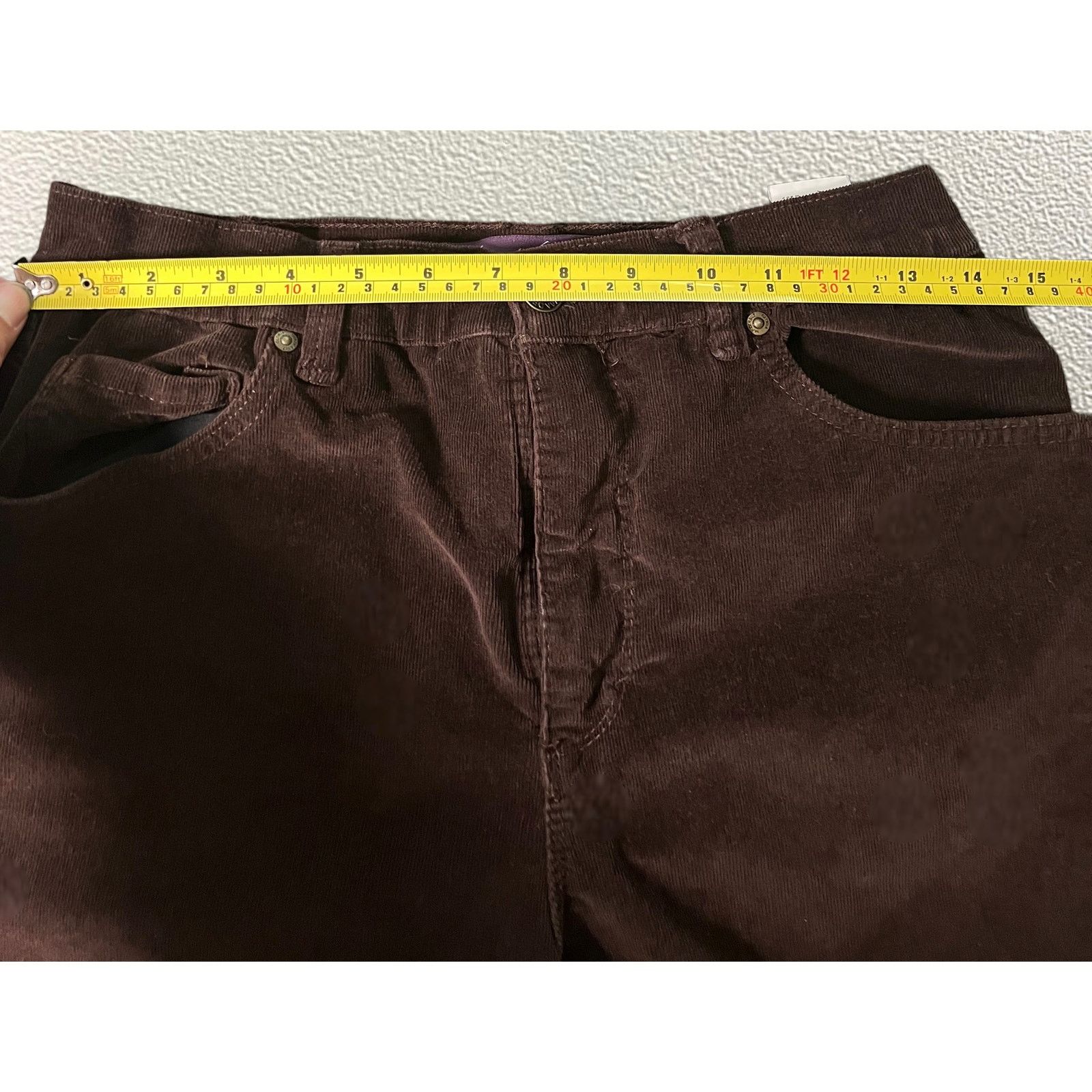 Gloria Vanderbilt Gloria Vanderbilt Amanda Brown Pants Size 10 Size 32" / US 10 / IT 46 - 7 Thumbnail