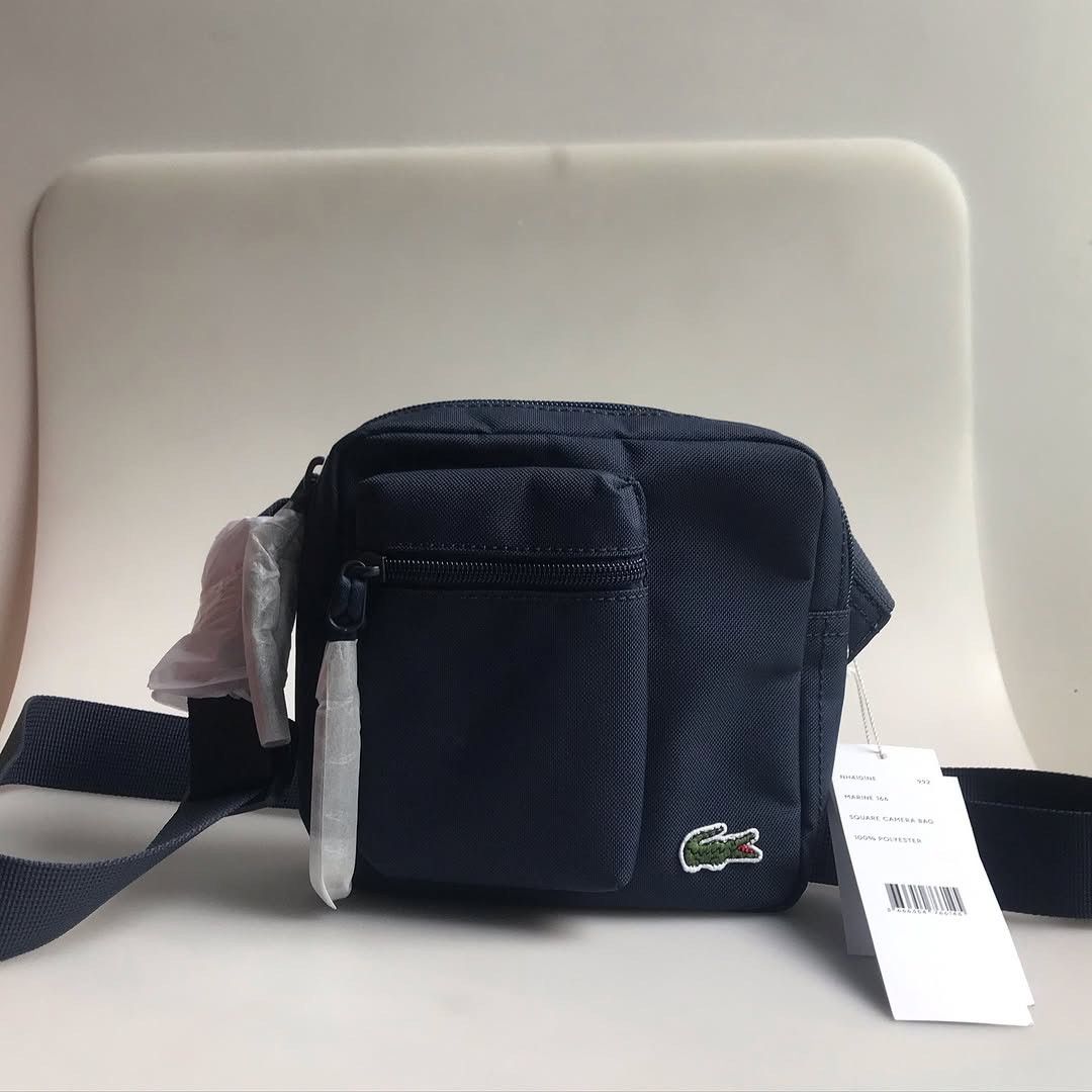Lacoste Lacoste Mens Blue Shoulder Blue Mini Bag pouch Bnwt Brand Size ONE SIZE - 4 Thumbnail