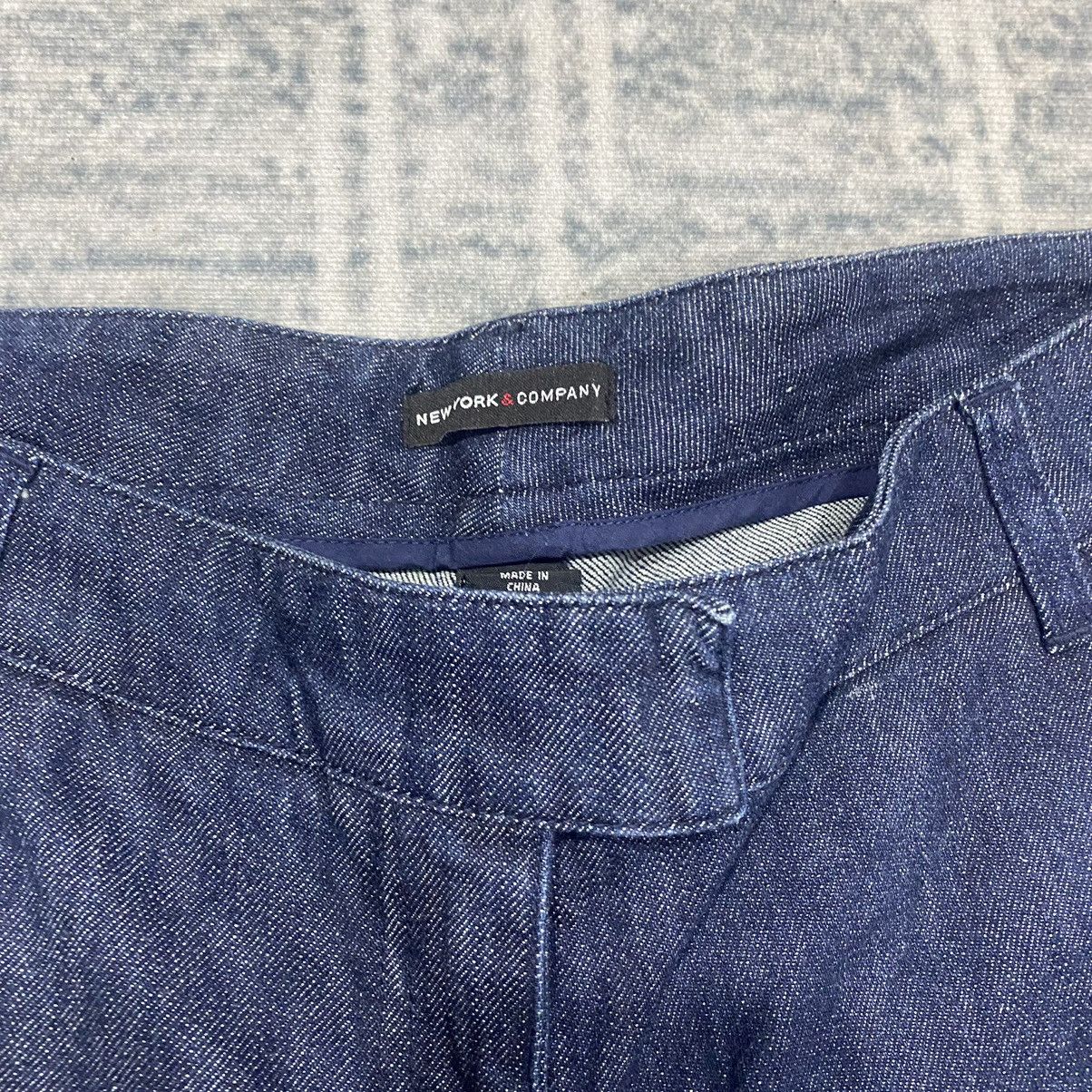 Hysteric Glamour × Japanese Brand × Le Grande Bleu (L.G.B.) Super Flare☠️ NY Indigo Bootcut Jeans Cowboy Punk Vintage Size US 32 / EU 48 - 6 Thumbnail