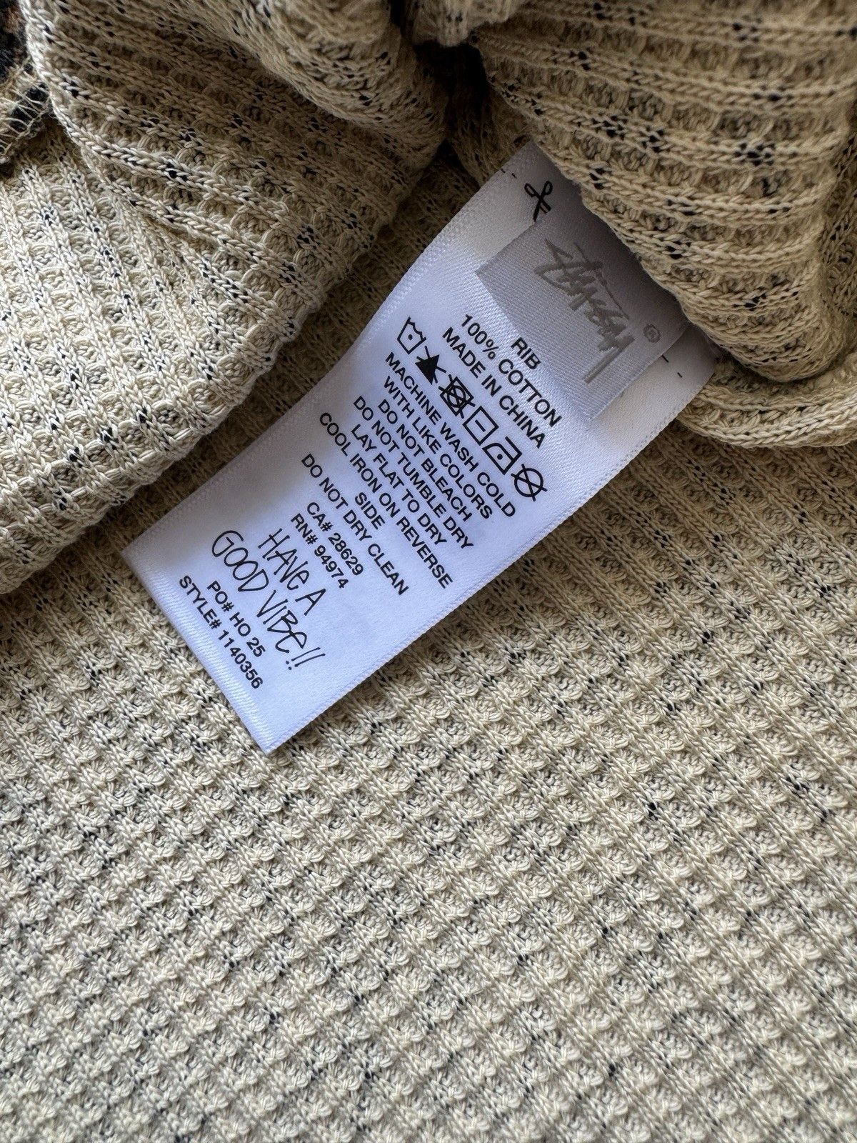 Stussy X-Large Stussy Thermal Basic Leopard Print New ✅❤️ SHIP NOW Size US XL / EU 56 / 4 - 6 Thumbnail