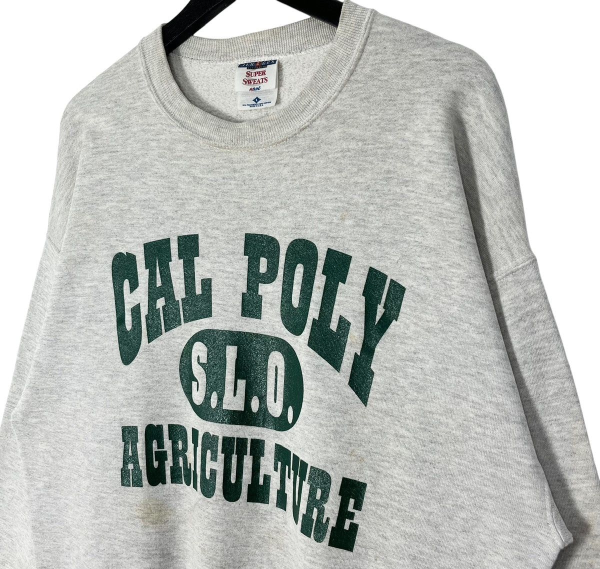 Vintage Vintage S.L.O. Cal Poly Agriculture Sweatshirt Size US L / EU 52-54 / 3 - 2 Thumbnail