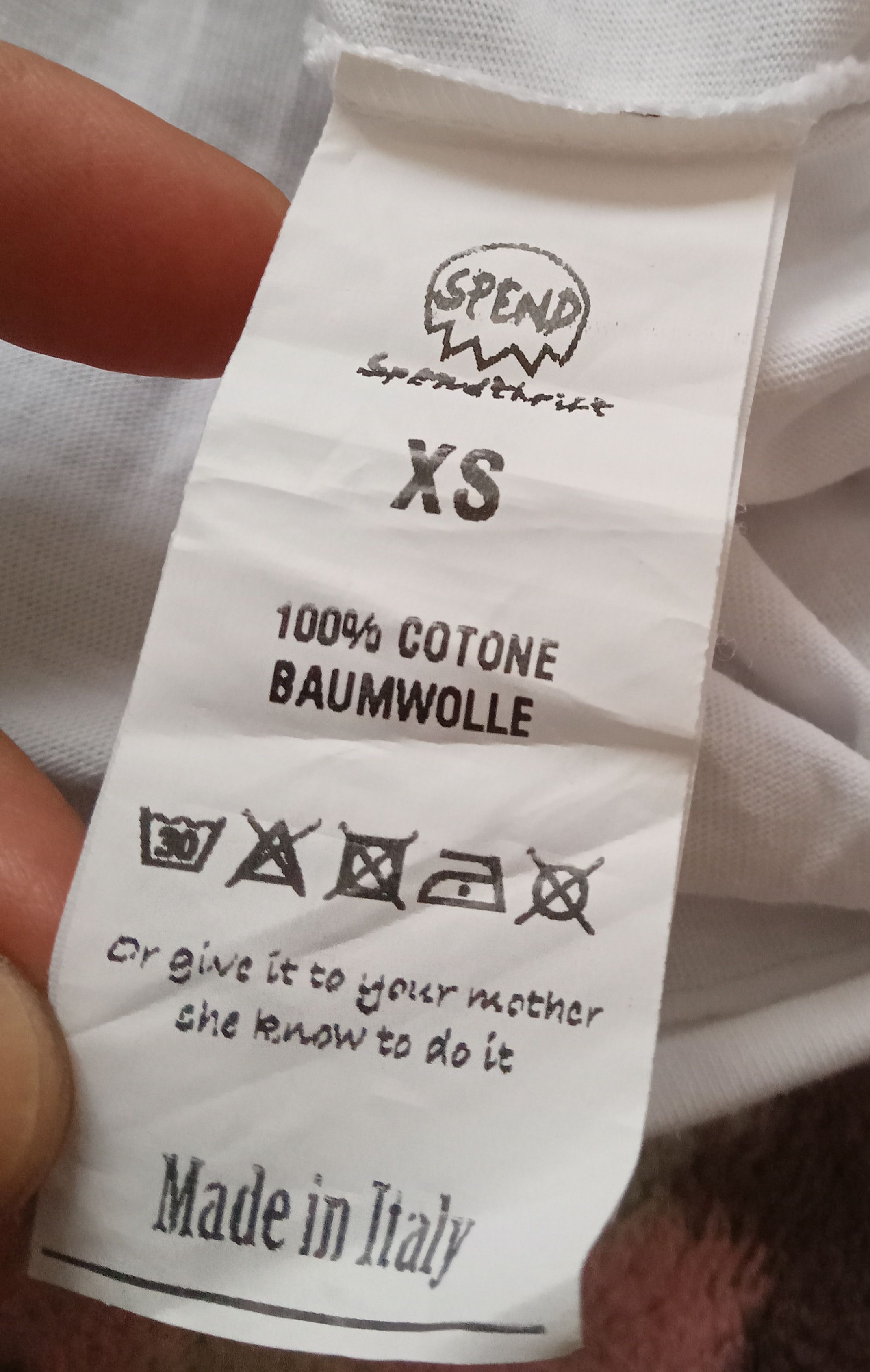 Other Spend - Spendthrift T Shirt Size XS / US 0-2 / IT 36-38 - 4 Thumbnail