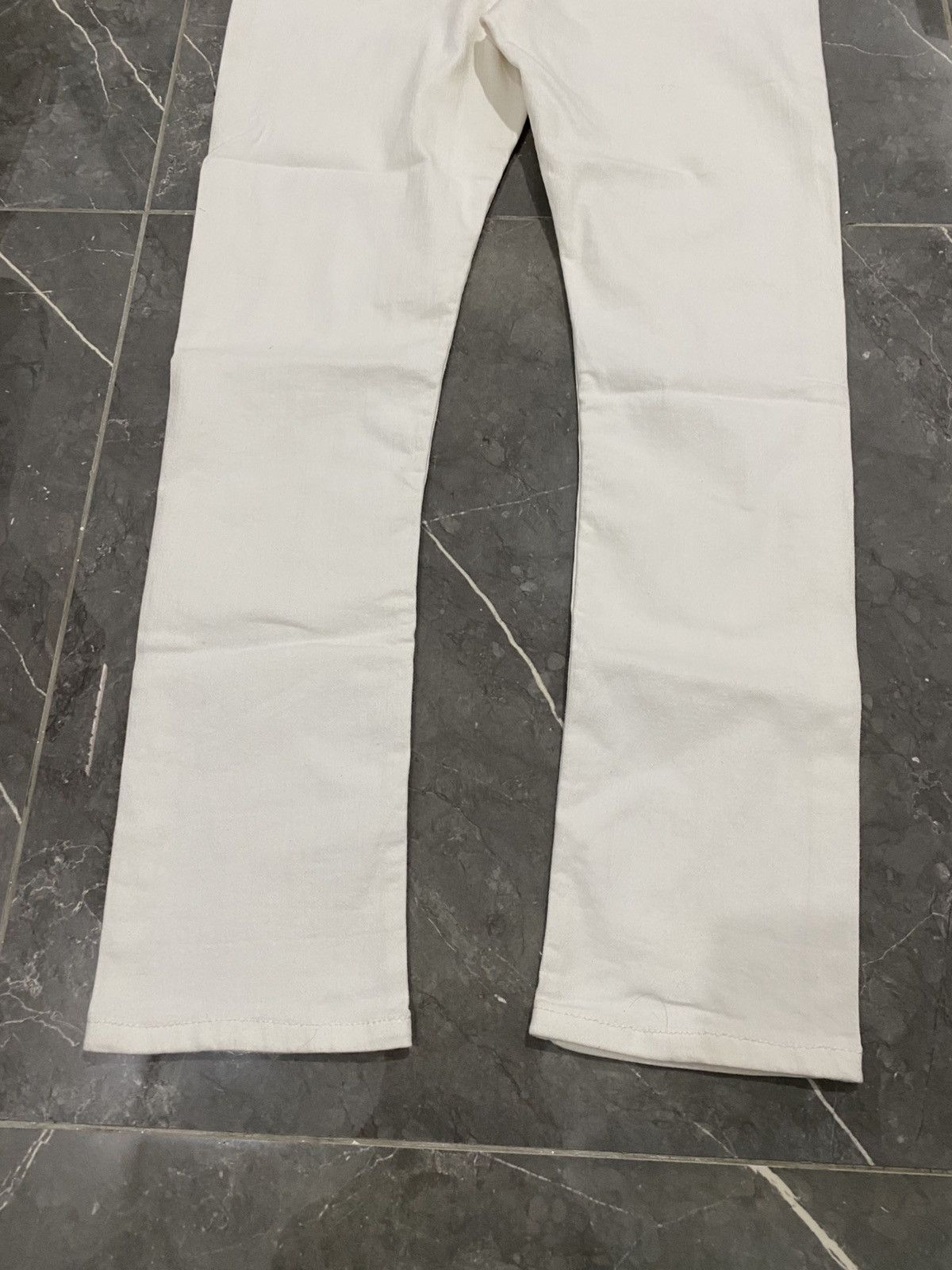 JACKROSE Jack Rose Japanese White Skinny Jeans Size US 35 - 4 Thumbnail