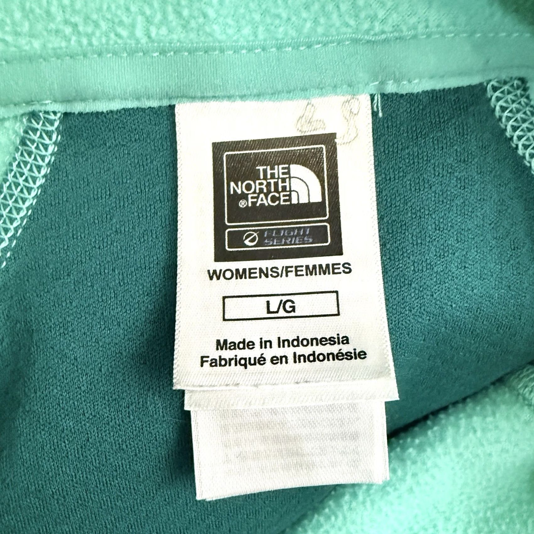 The North Face The North Face Vapor Wick Light Blue Half Zip Fleece Pullover Womens Size L Jacket Zip Blue Women Size L / US 10 / IT 46 - 4 Thumbnail