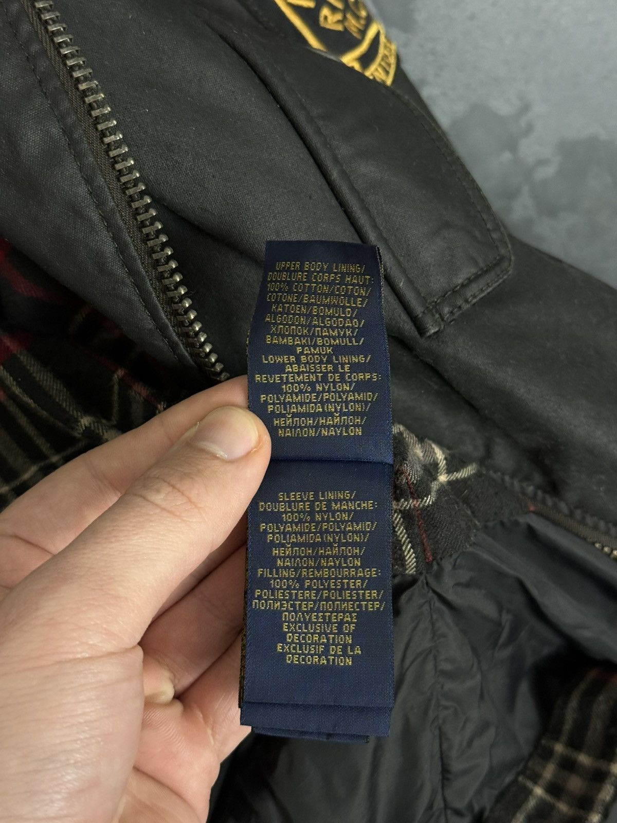 Vintage Polo Ralph Lauren Double Riders Oiled Leather Jacket SizeS-M Size US S / EU 44-46 / 1 - 22 Thumbnail