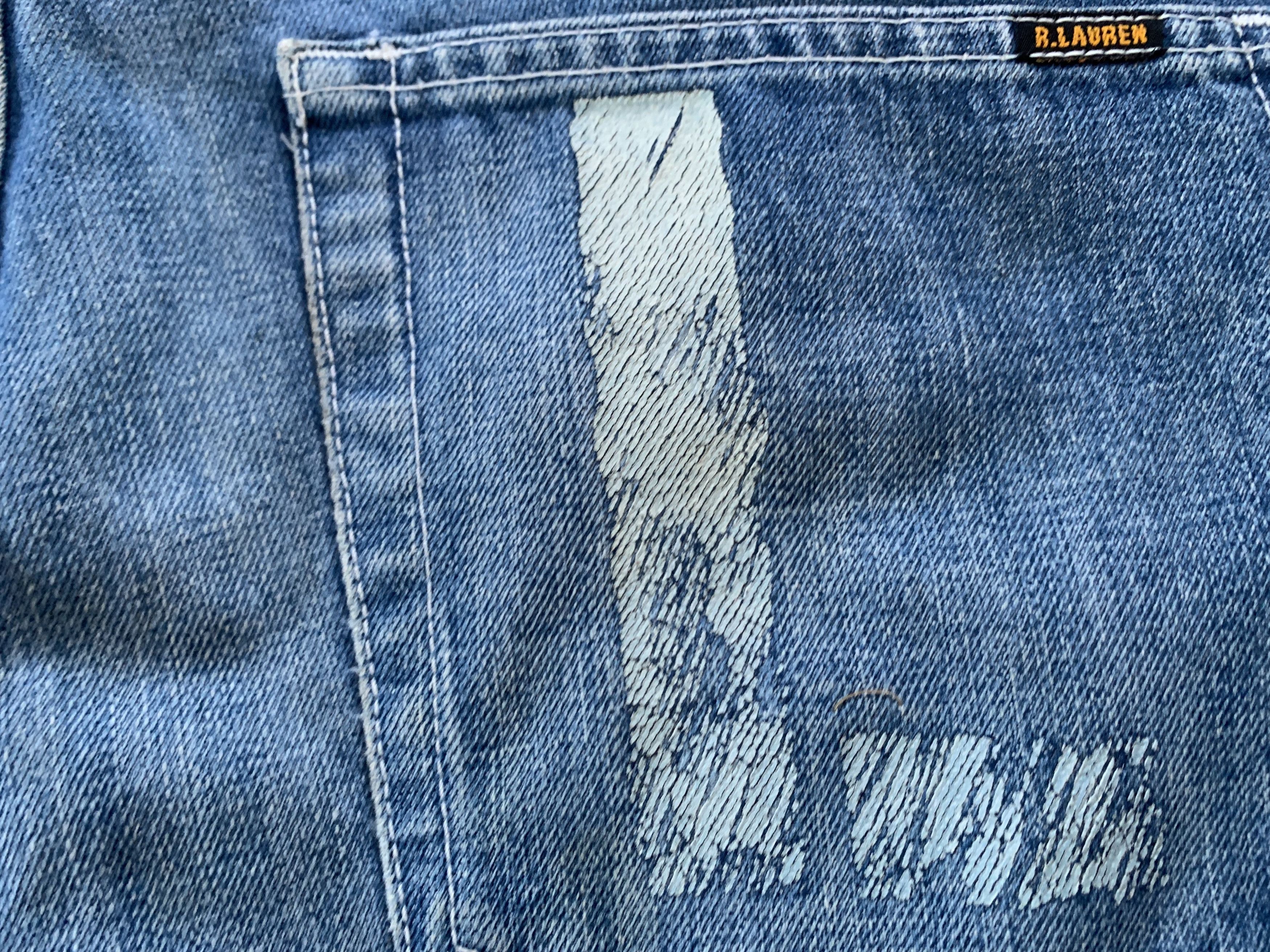Denime Polo Ralph Lauren Blue Denim Jeans Size US 36 / EU 52 - 9 Thumbnail