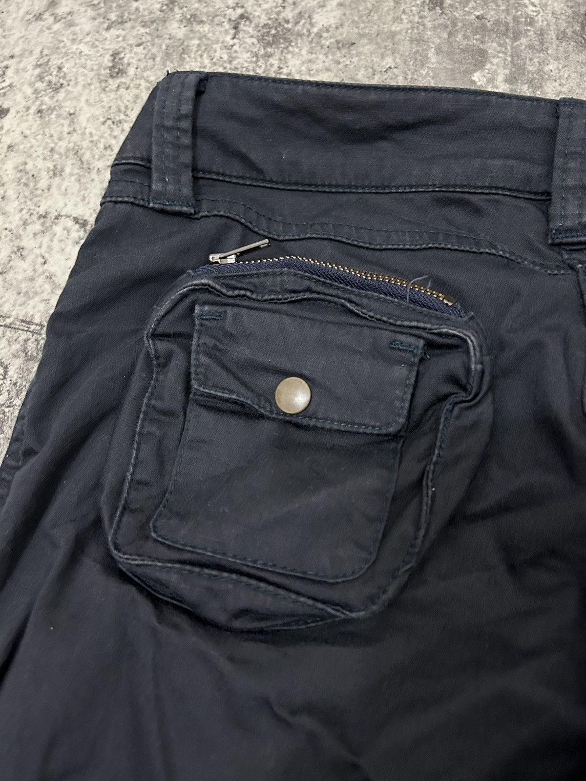 If Six Was Nine × Japanese Brand × Le Grande Bleu (L.G.B.) Pour Deux 3D Pocket Back Flare Pants lgb style Size US 30 / EU 46 - 8 Thumbnail