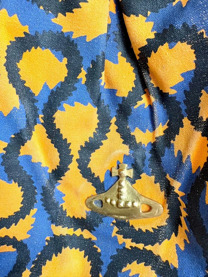 Vivienne Westwood Vivienne Westwood size os African series blue and yellow st Size ONE SIZE - 4 Thumbnail