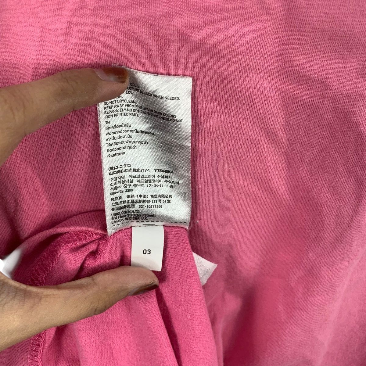 Anime ANIME ONE PIECE Tony Chopper Luffy Crew Pink Tee Shirt Top Size L / US 10 / IT 46 - 12 Thumbnail