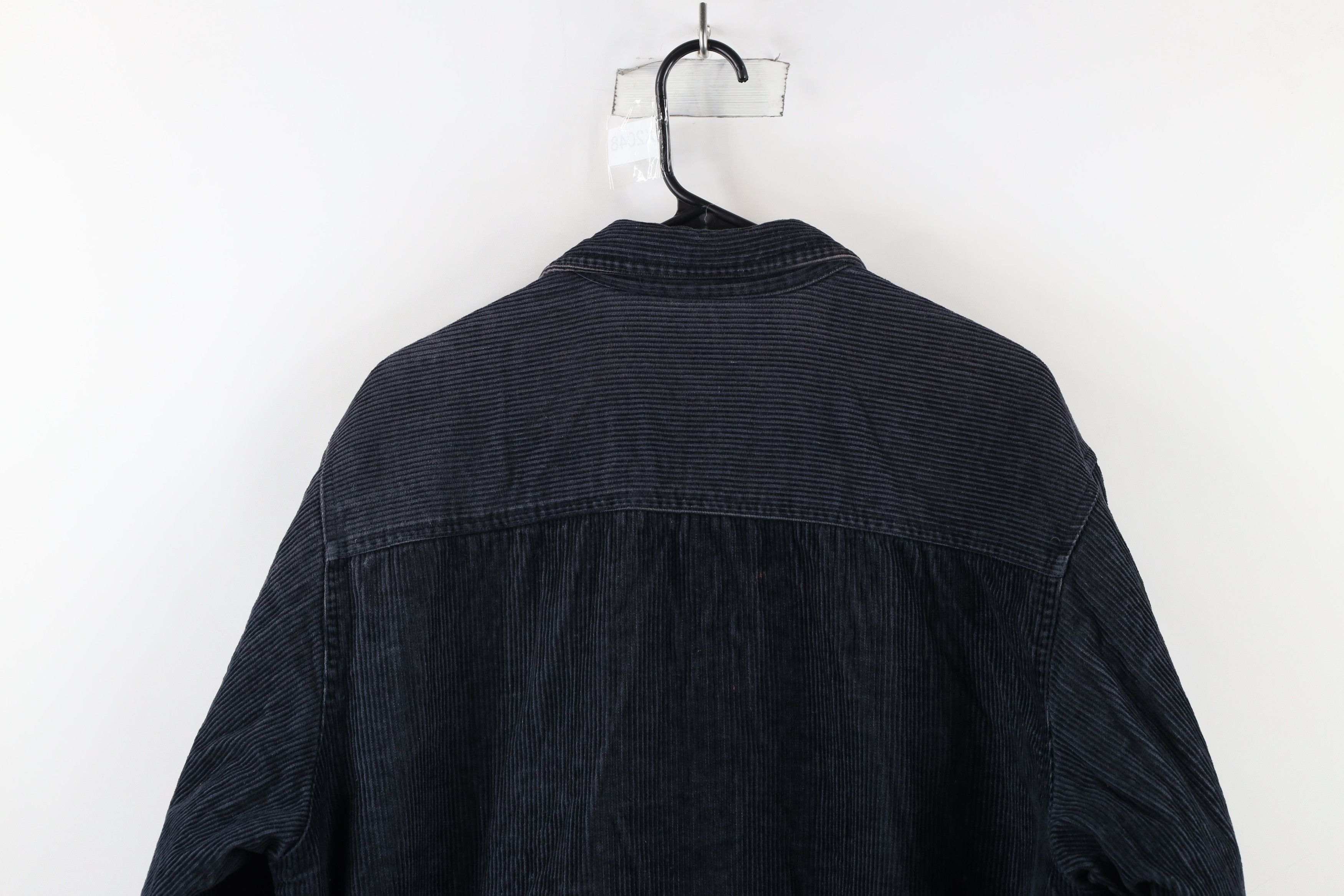 Vintage Vintage 90s Streetwear Fleece Lined Corduroy Shirt Jacket Size US M / EU 48-50 / 2 - 17 Thumbnail