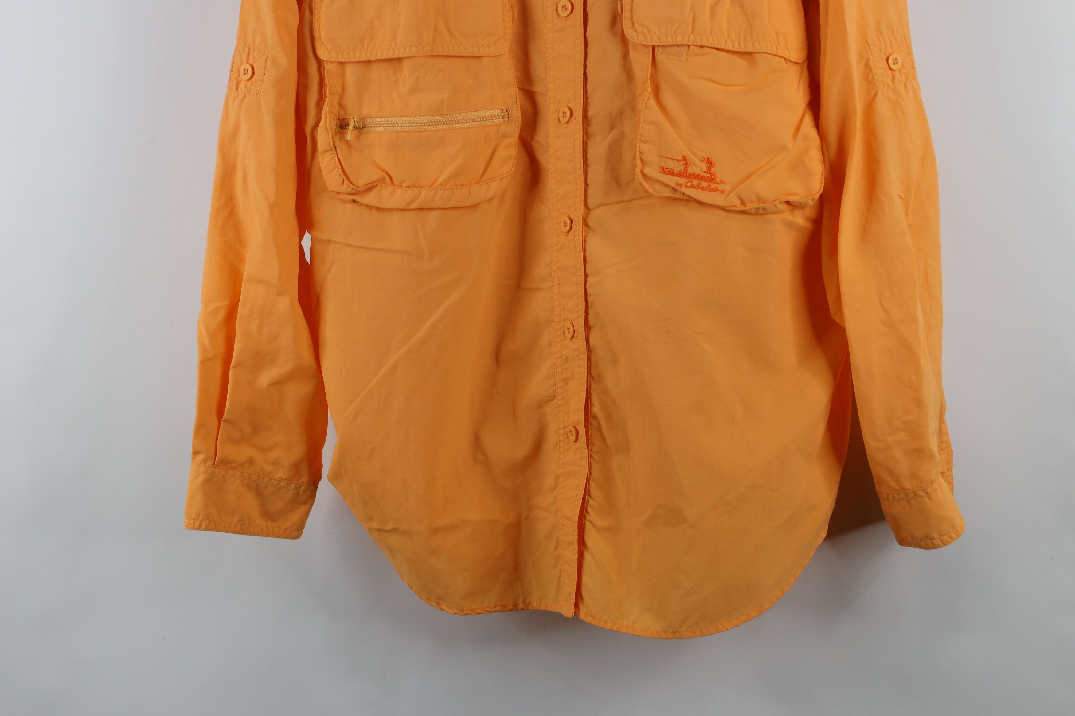 Cabelas × Vintage Vintage Cabelas Guidewear Bush Fishing Collared Button Shirt Size US L / EU 52-54 / 3 - 3 Thumbnail