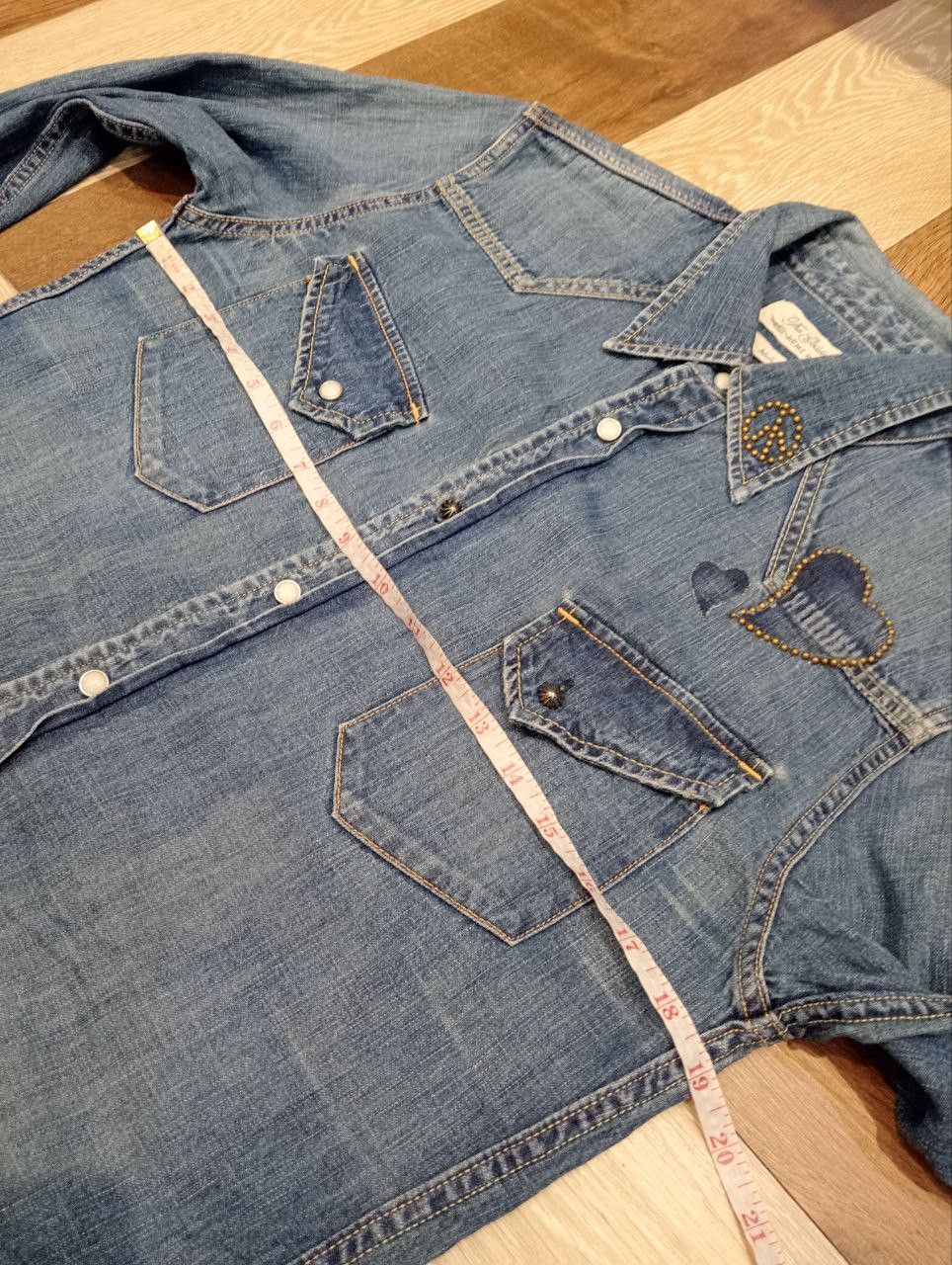 Remi Relief REMI RELIEF BLUE DENIM SHIRT Size US L / EU 52-54 / 3 - 11 Thumbnail