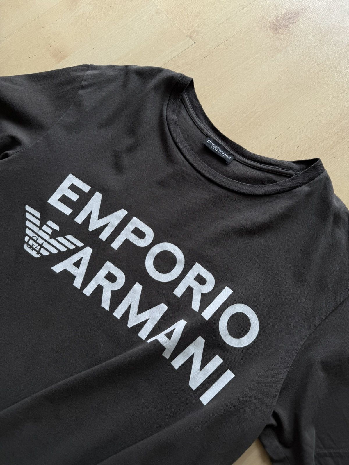 Emporio Armani Emporio Armani logo tshirt Size US L / EU 52-54 / 3 - 2 Thumbnail