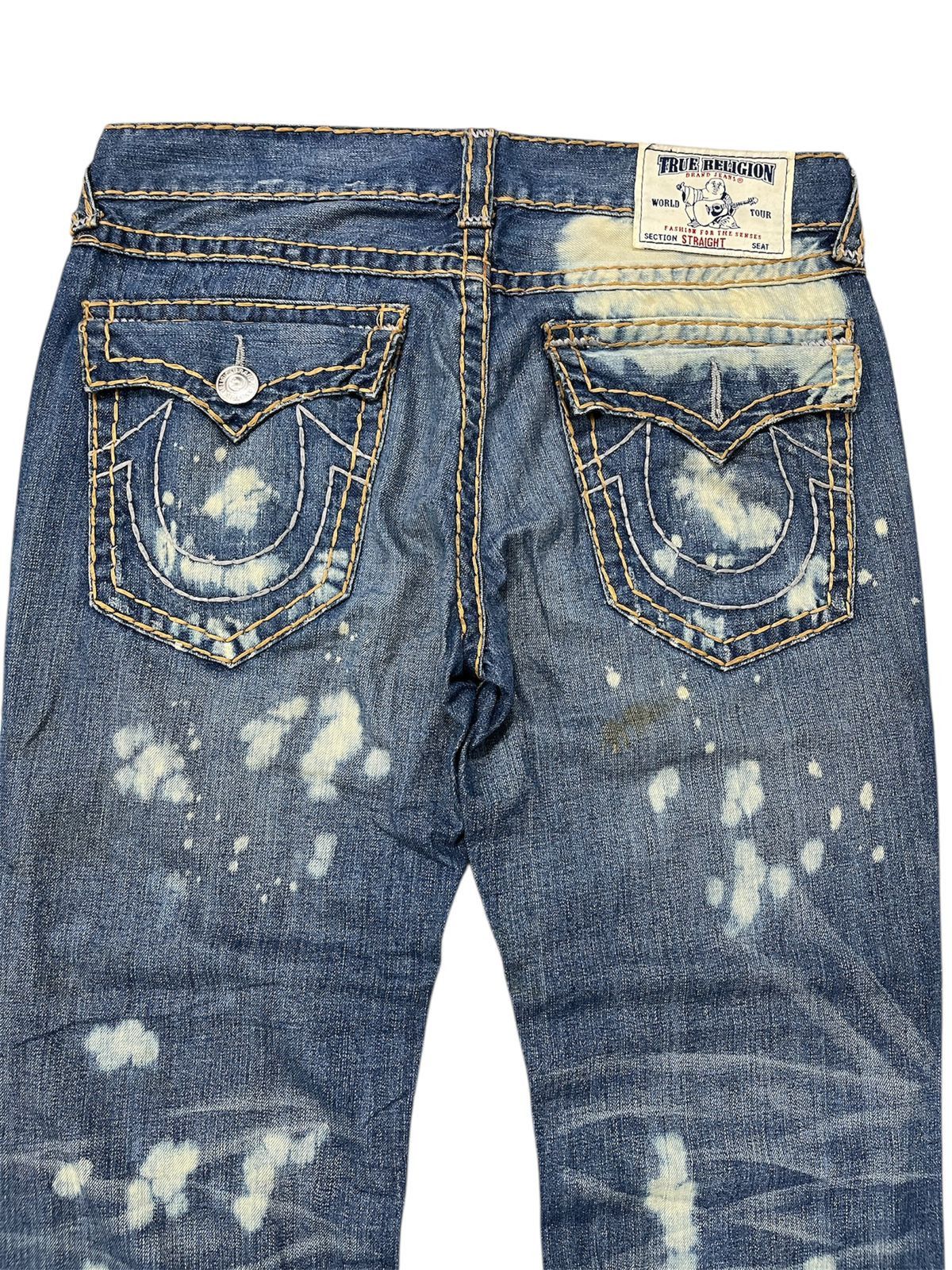 True Religion True Religion Section Straight Acid Flared Jeans Size US 36 / EU 52 - 3 Thumbnail